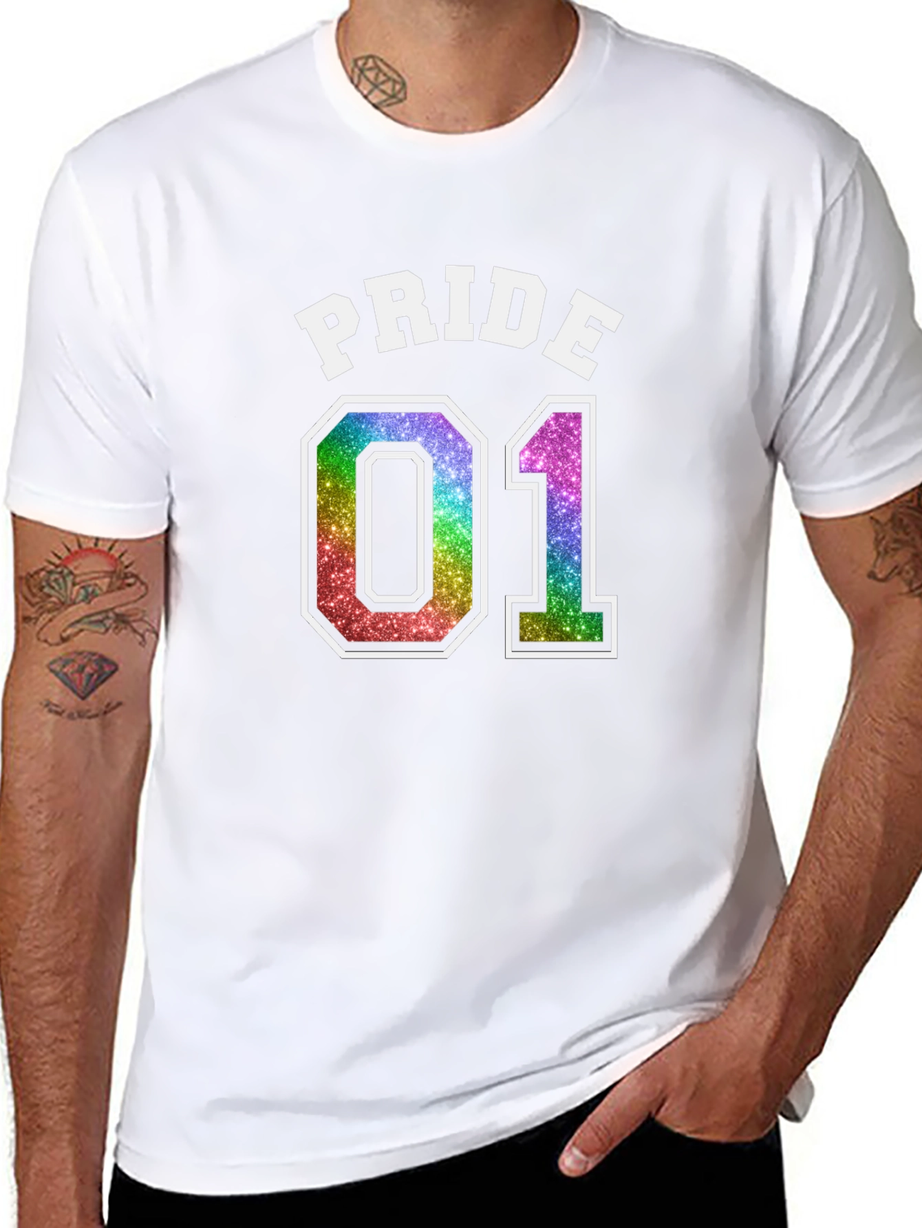 Pride 01 Black T-Shirt