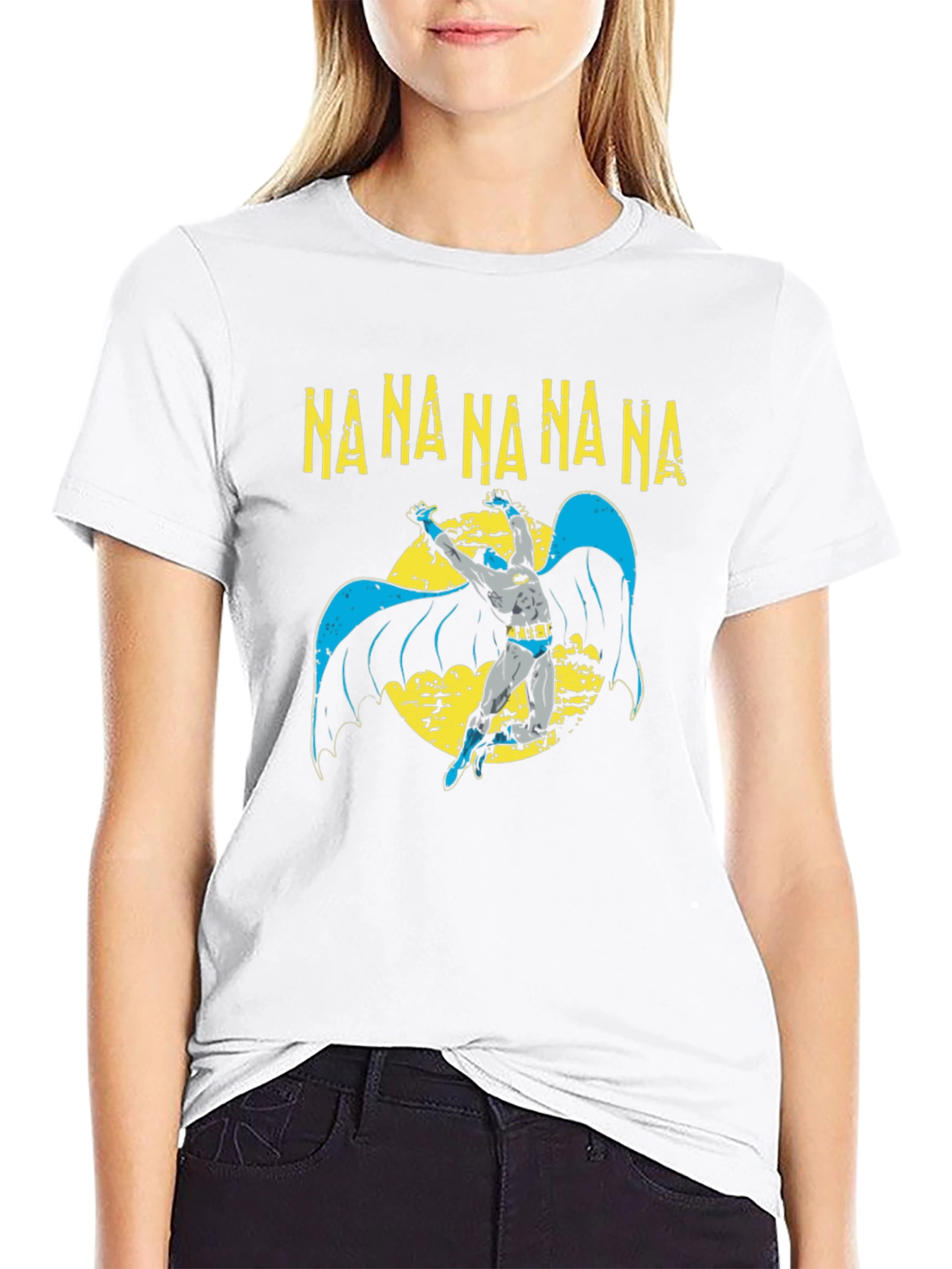Batman Comic Style Black T-Shirt
