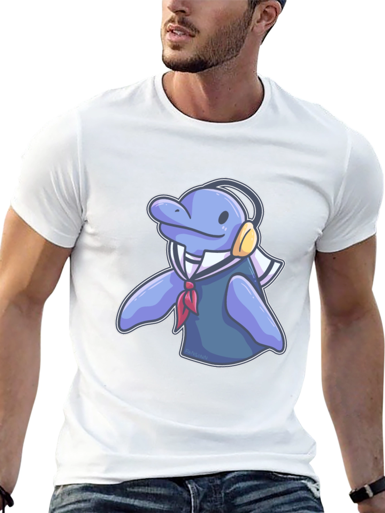 Dolphin Sailor T-Shirt - Casual Comfort