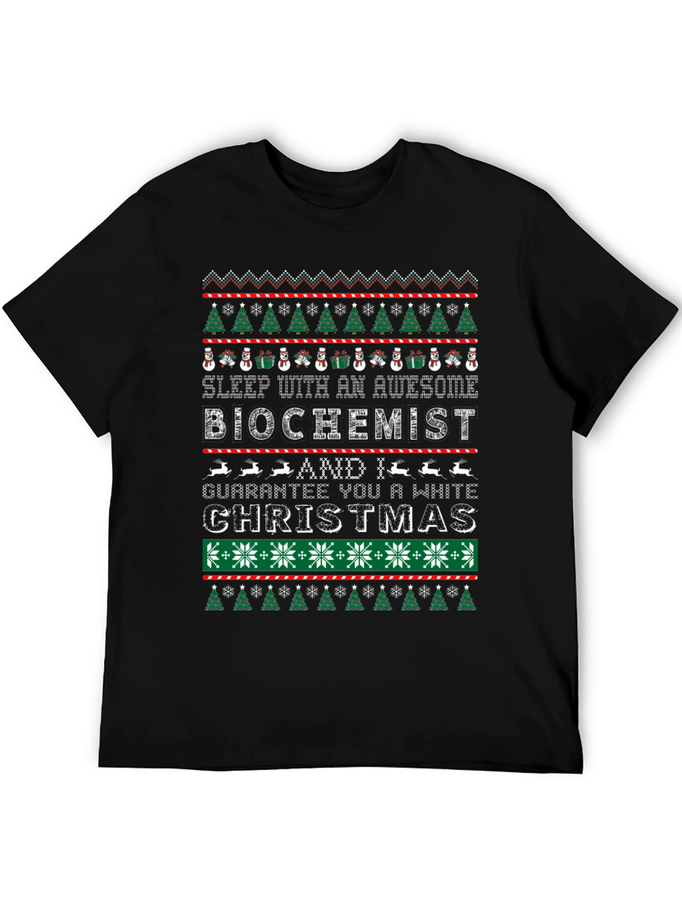 Awesome Biochemist Christmas T-Shirt