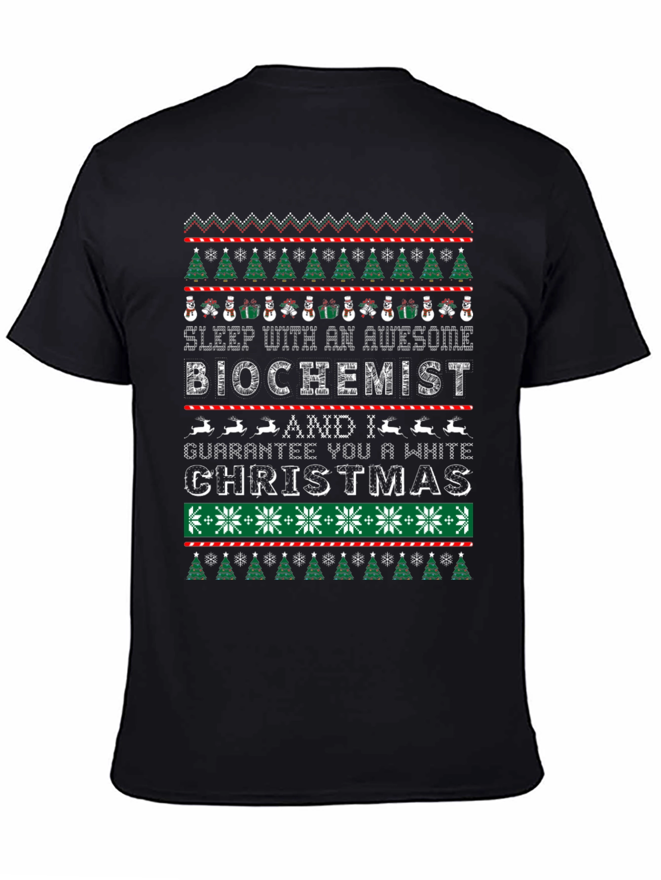 Awesome Biochemist Christmas T-Shirt