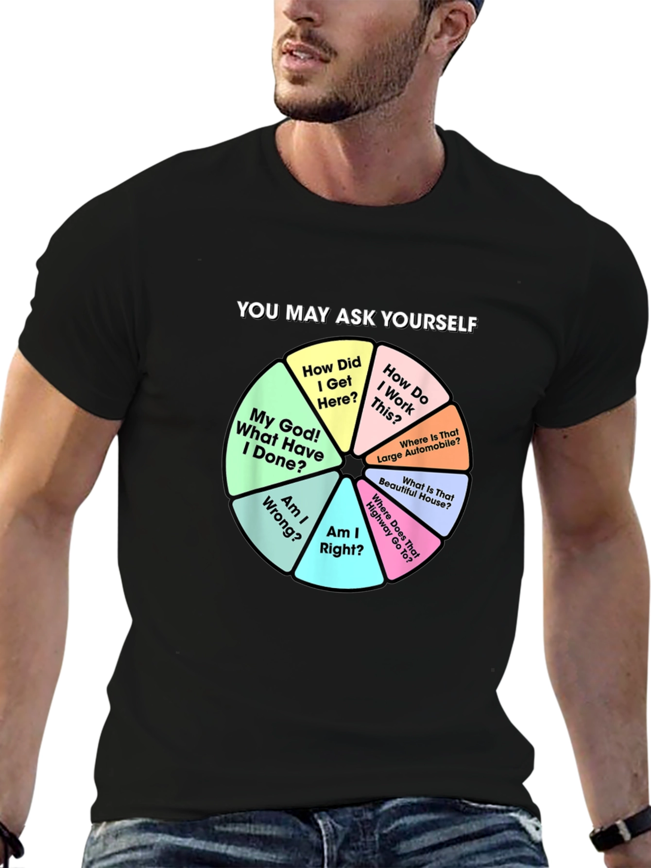 You May Ask Yourself Graphic T-Shirt