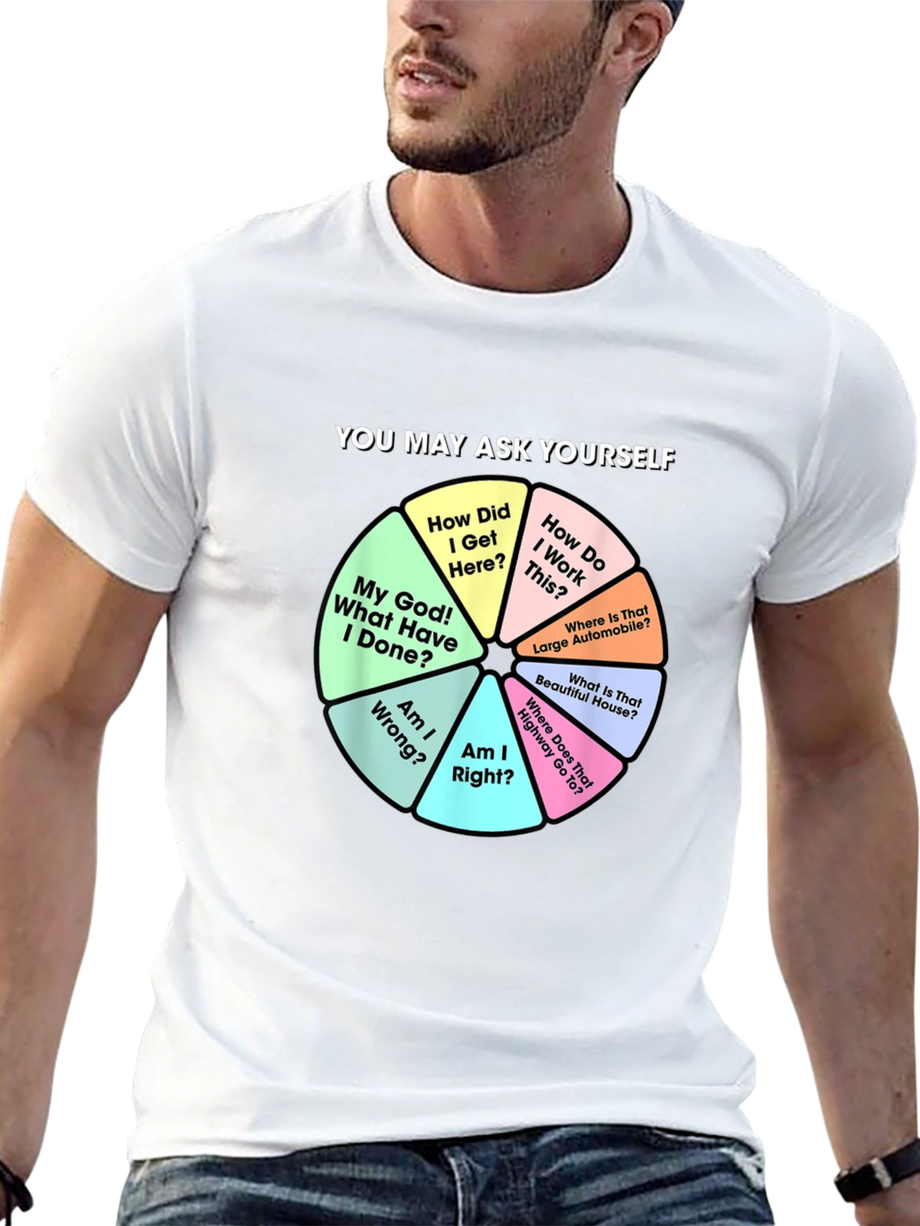 You May Ask Yourself Graphic T-Shirt