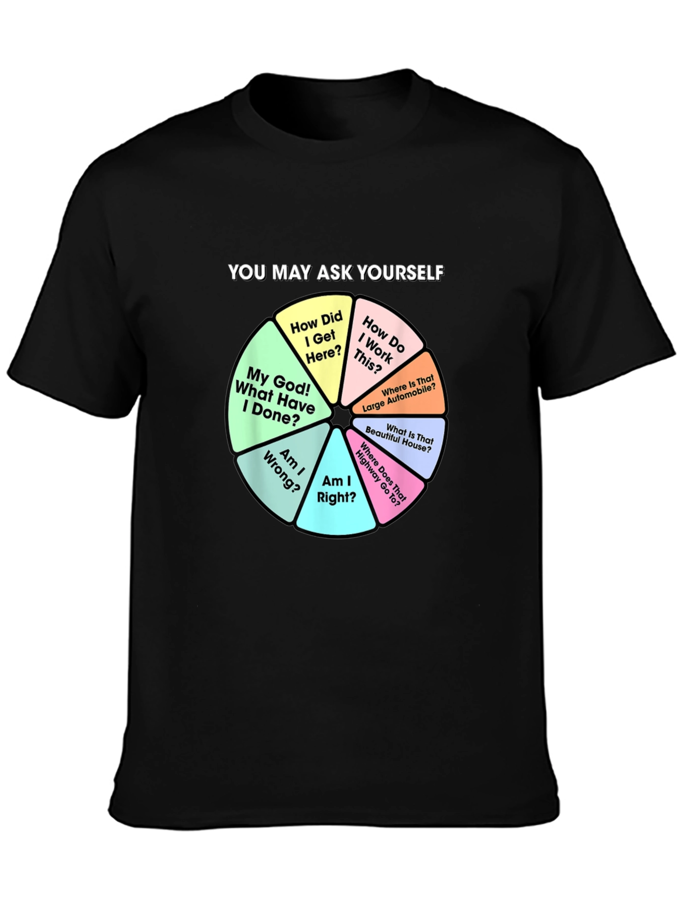 You May Ask Yourself Graphic T-Shirt