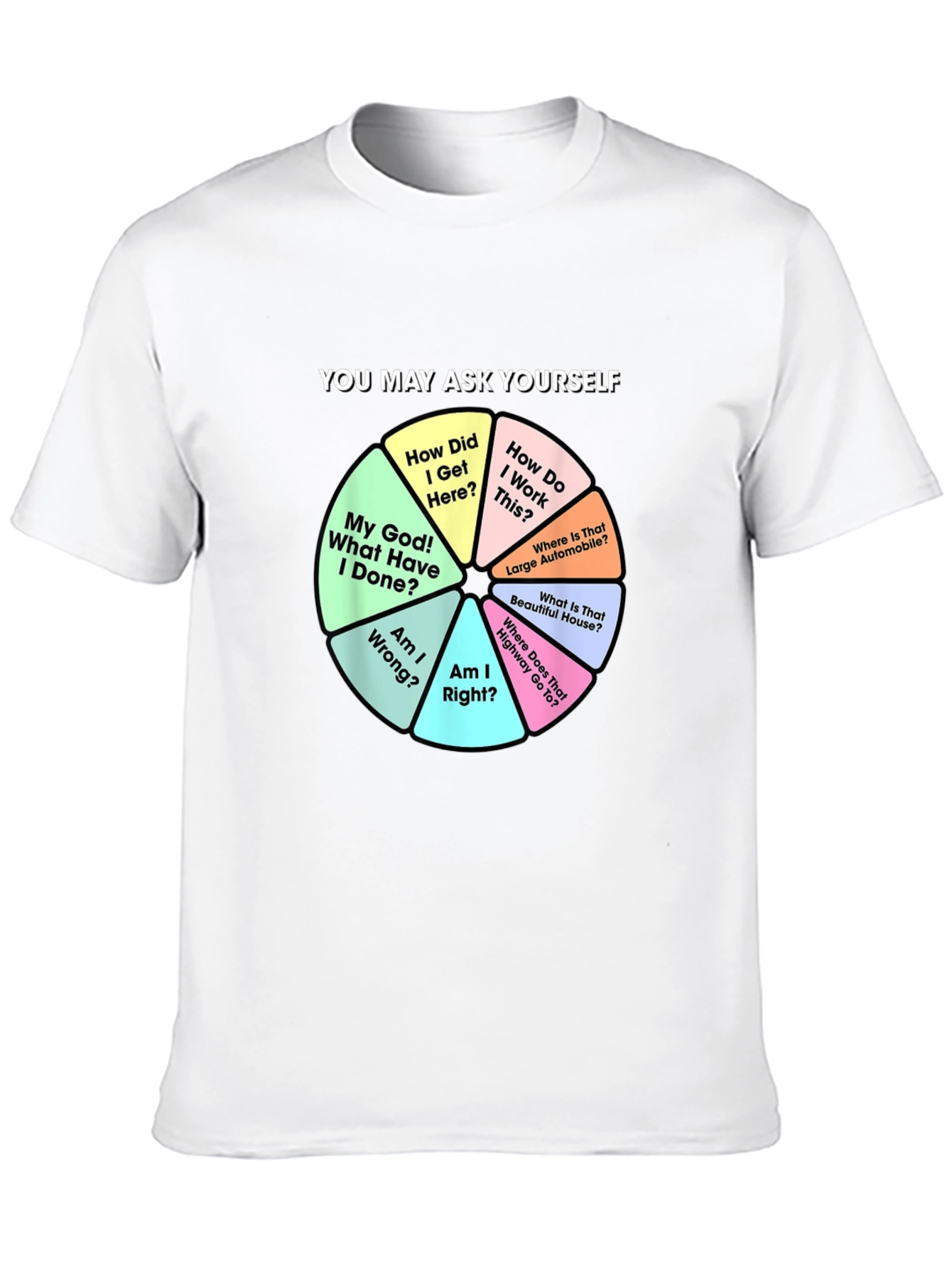 You May Ask Yourself Graphic T-Shirt