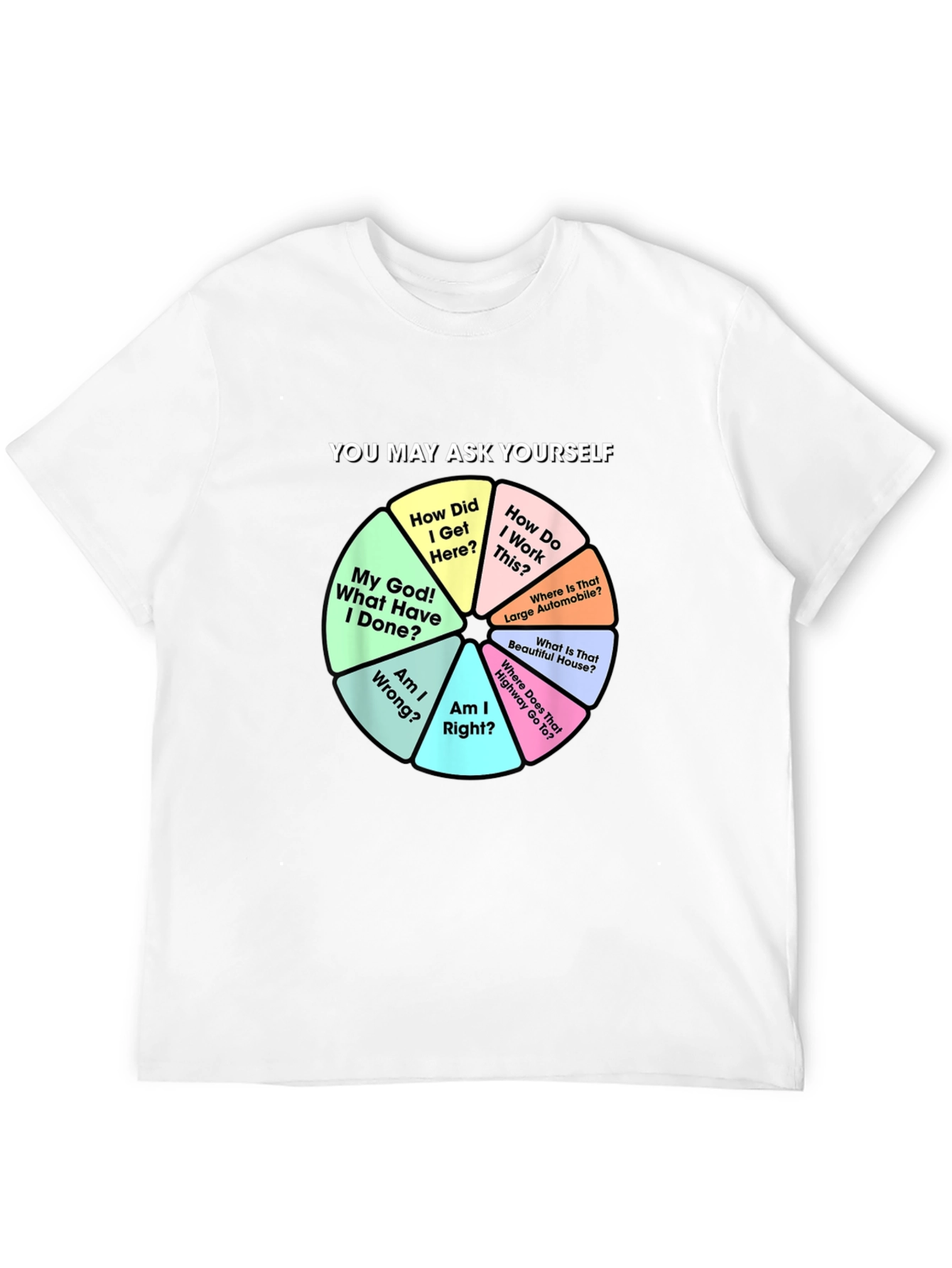 You May Ask Yourself Graphic T-Shirt