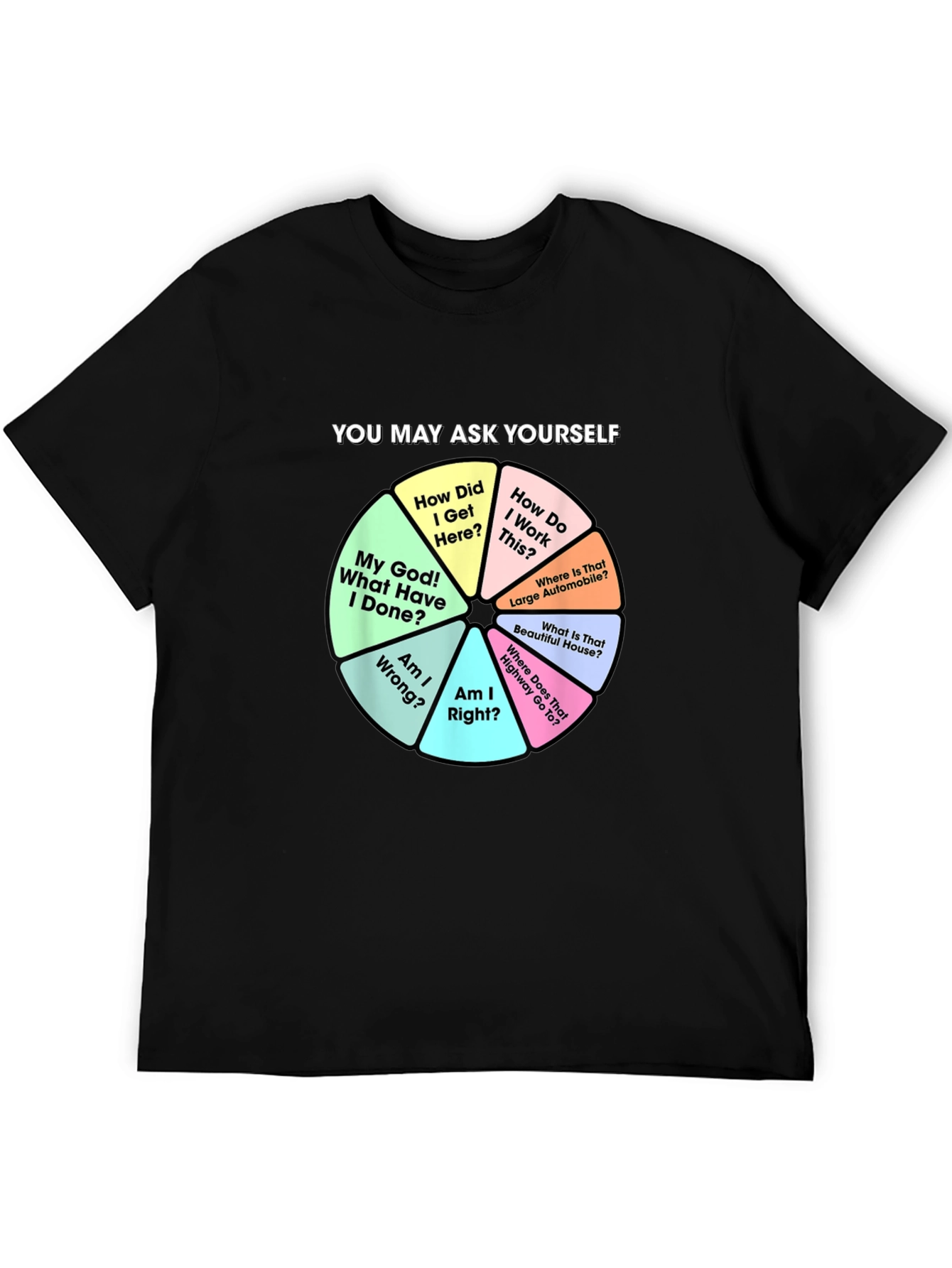You May Ask Yourself Graphic T-Shirt