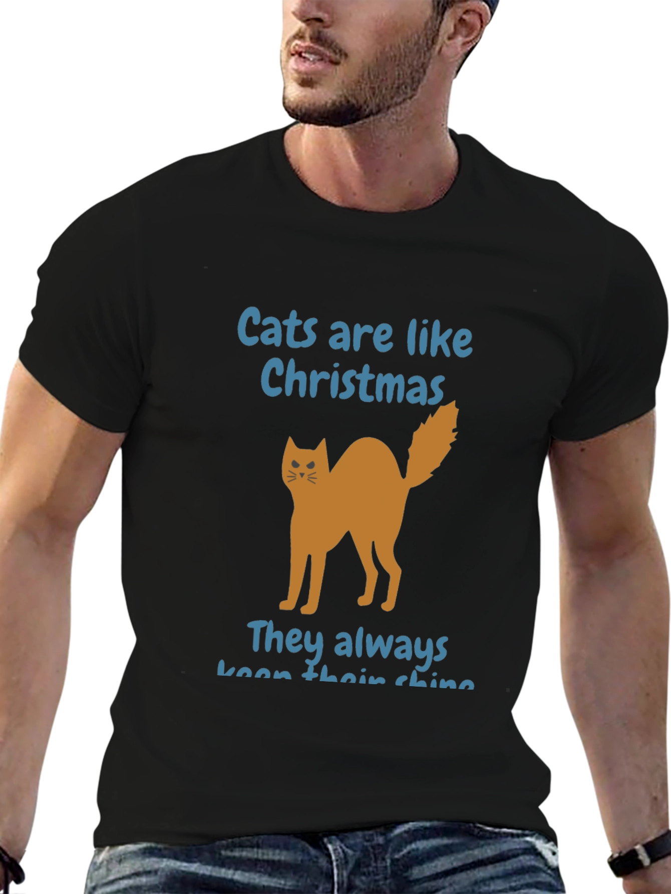 Cats Are Like Christmas Graphic T-Shirt