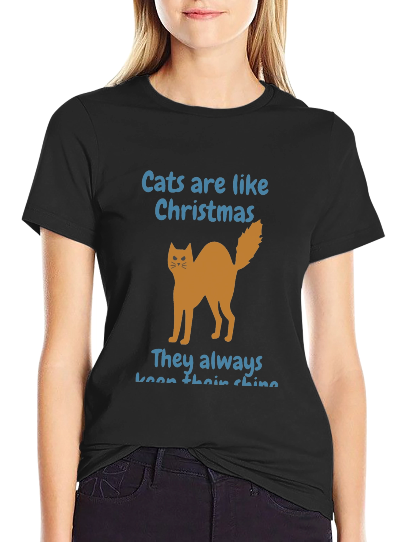 Cats Are Like Christmas Graphic T-Shirt