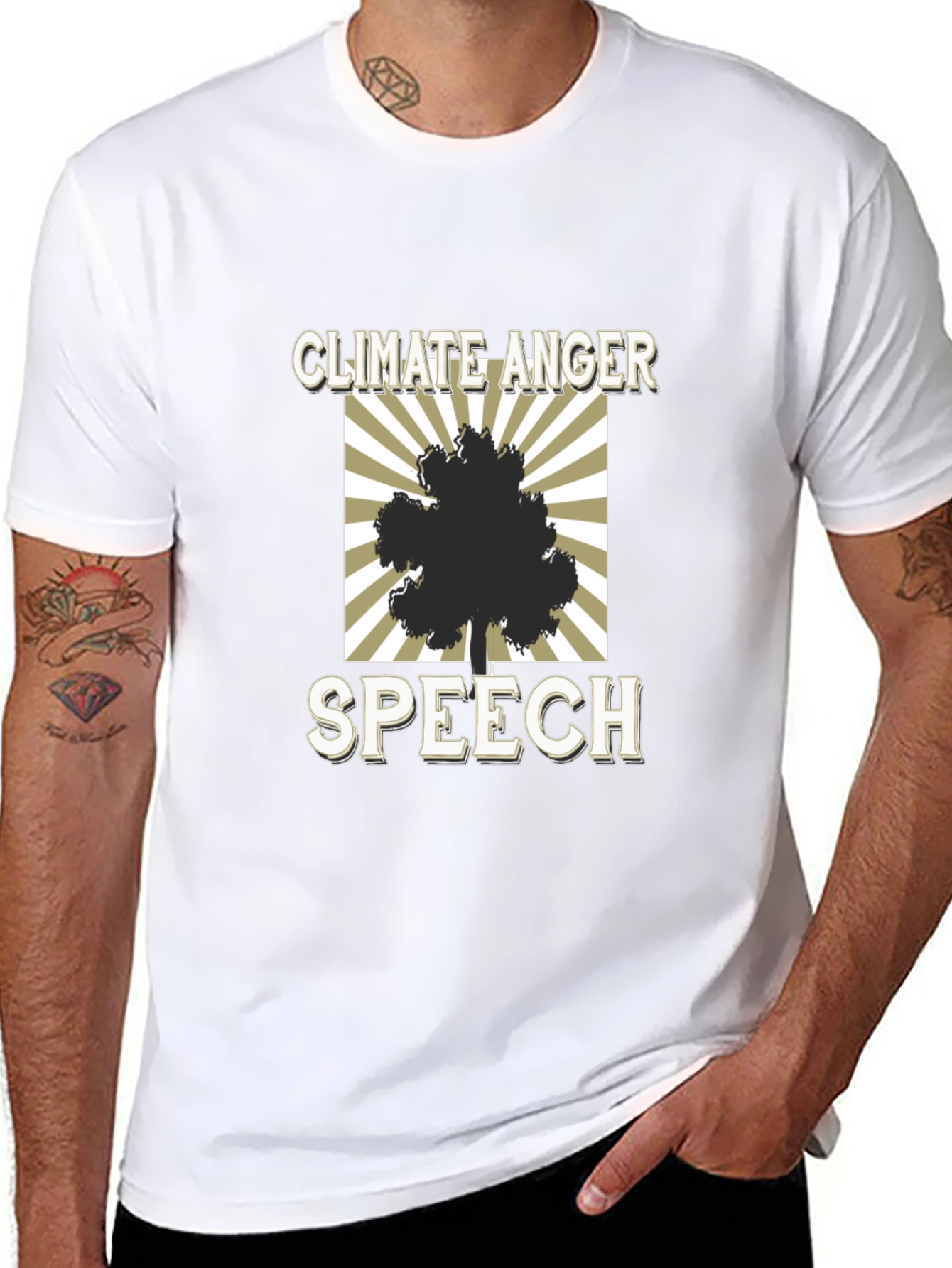 Climate Anger Speech T-Shirt
