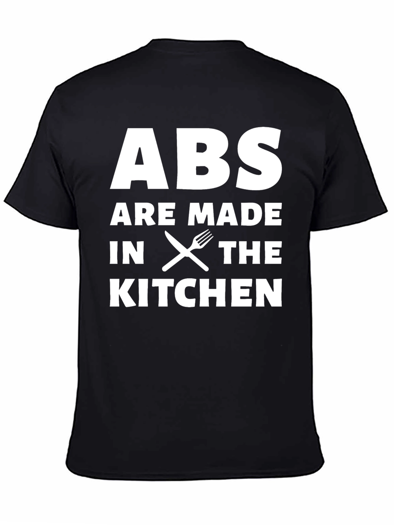 Abs Made in the Kitchen T-Shirt - Black