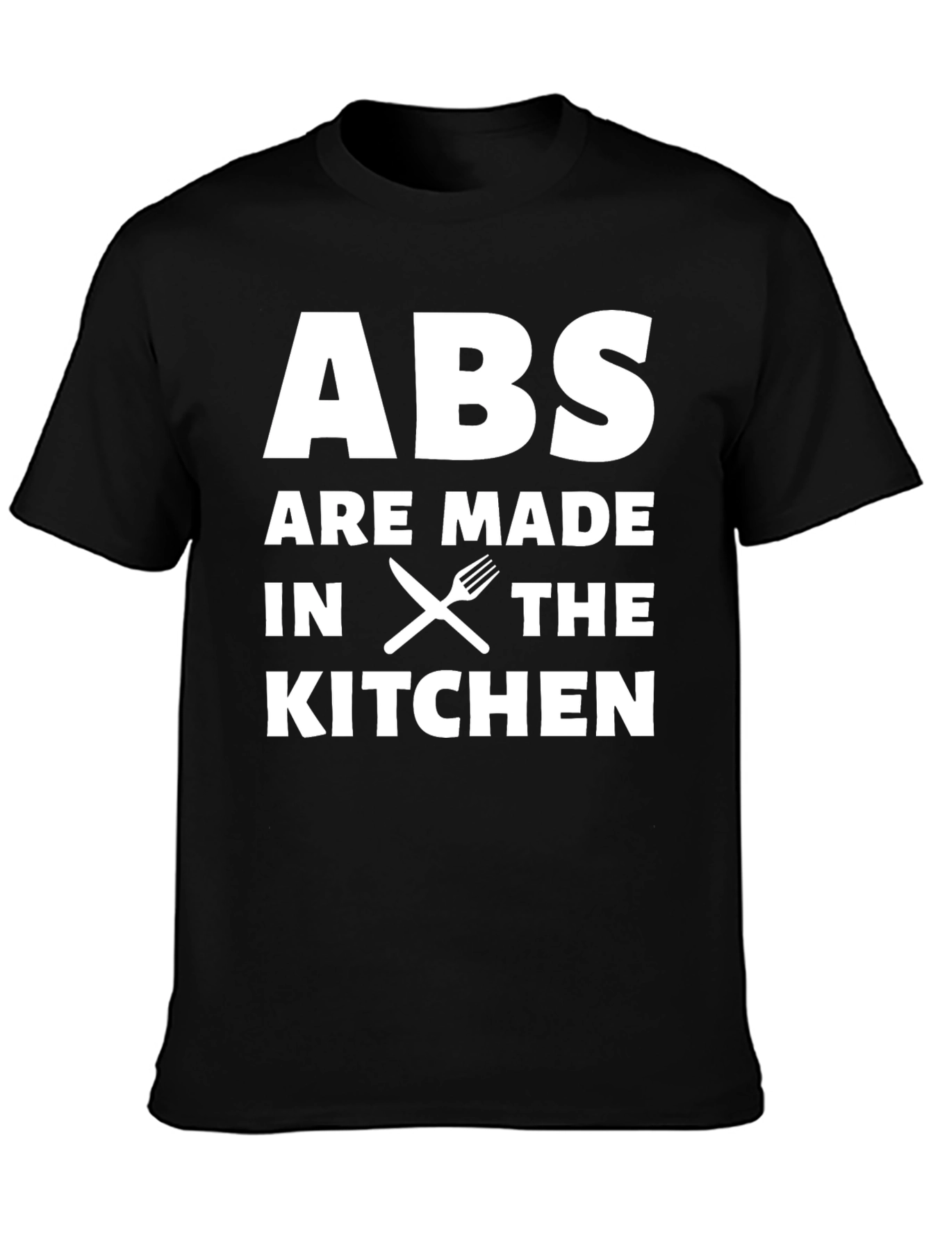 Abs Made in the Kitchen T-Shirt - Black