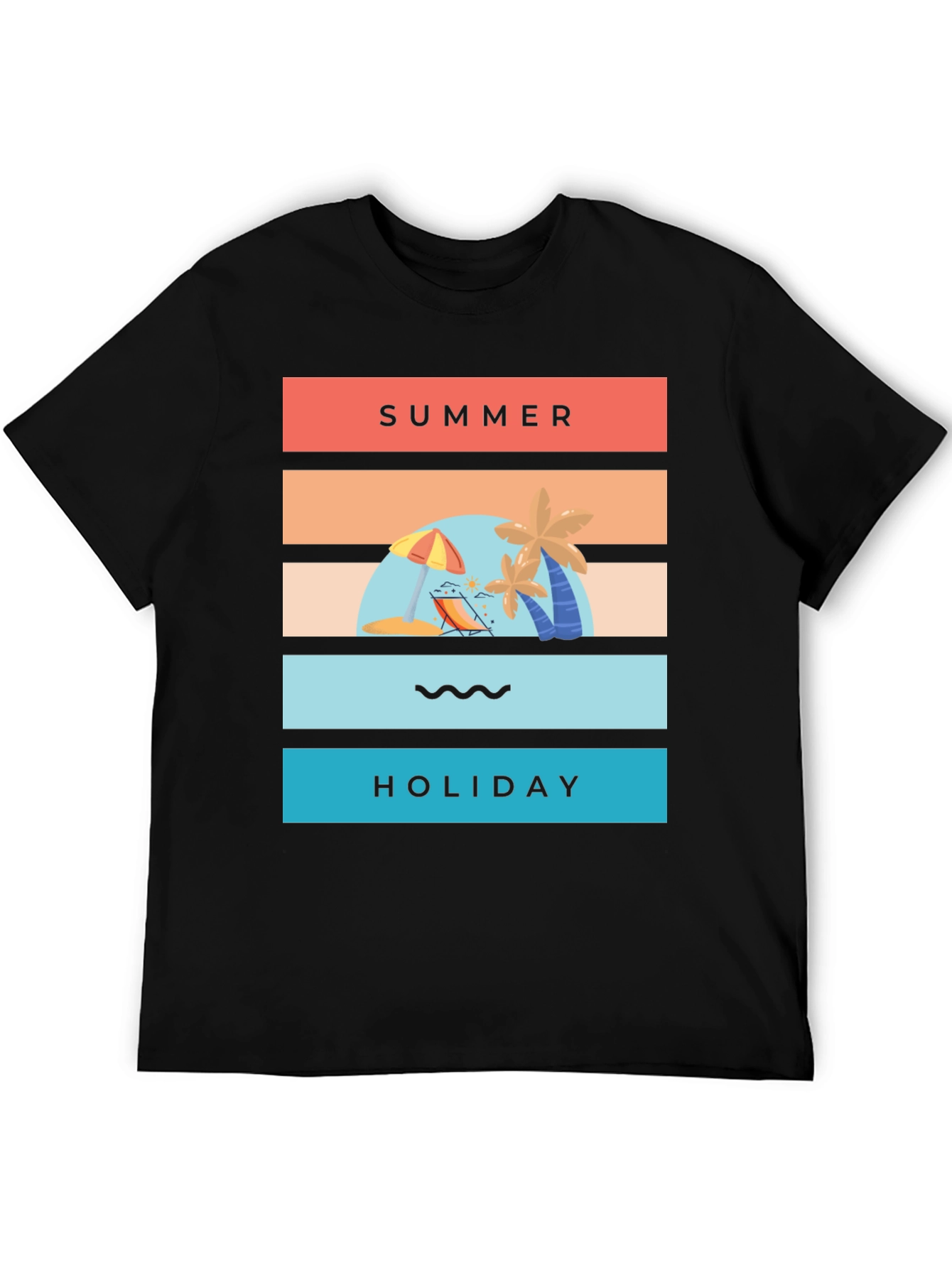 Summer Holiday T-Shirt - Beach Vibes Tee