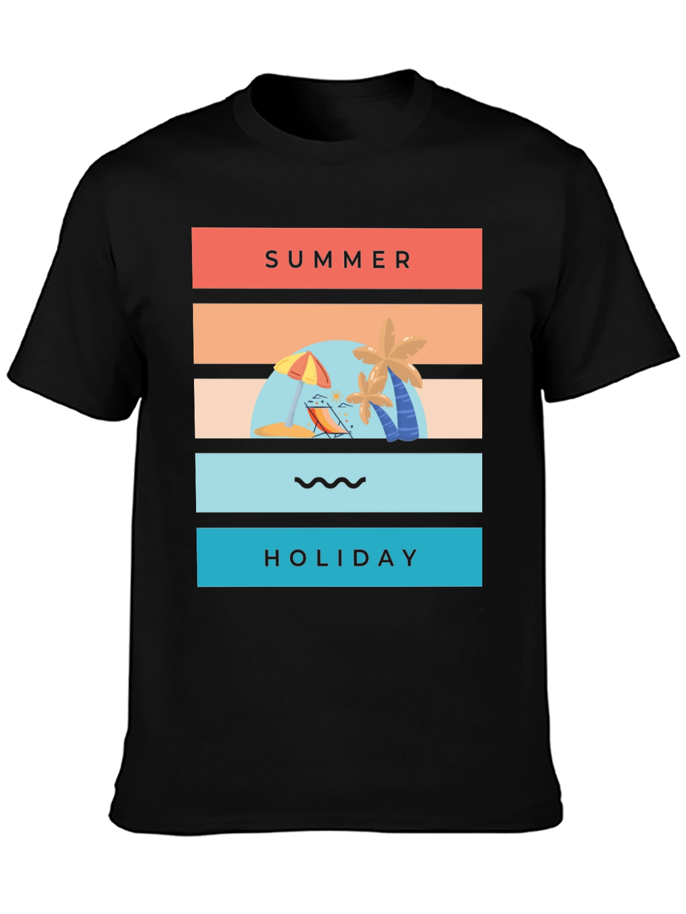 Summer Holiday T-Shirt - Beach Vibes Tee