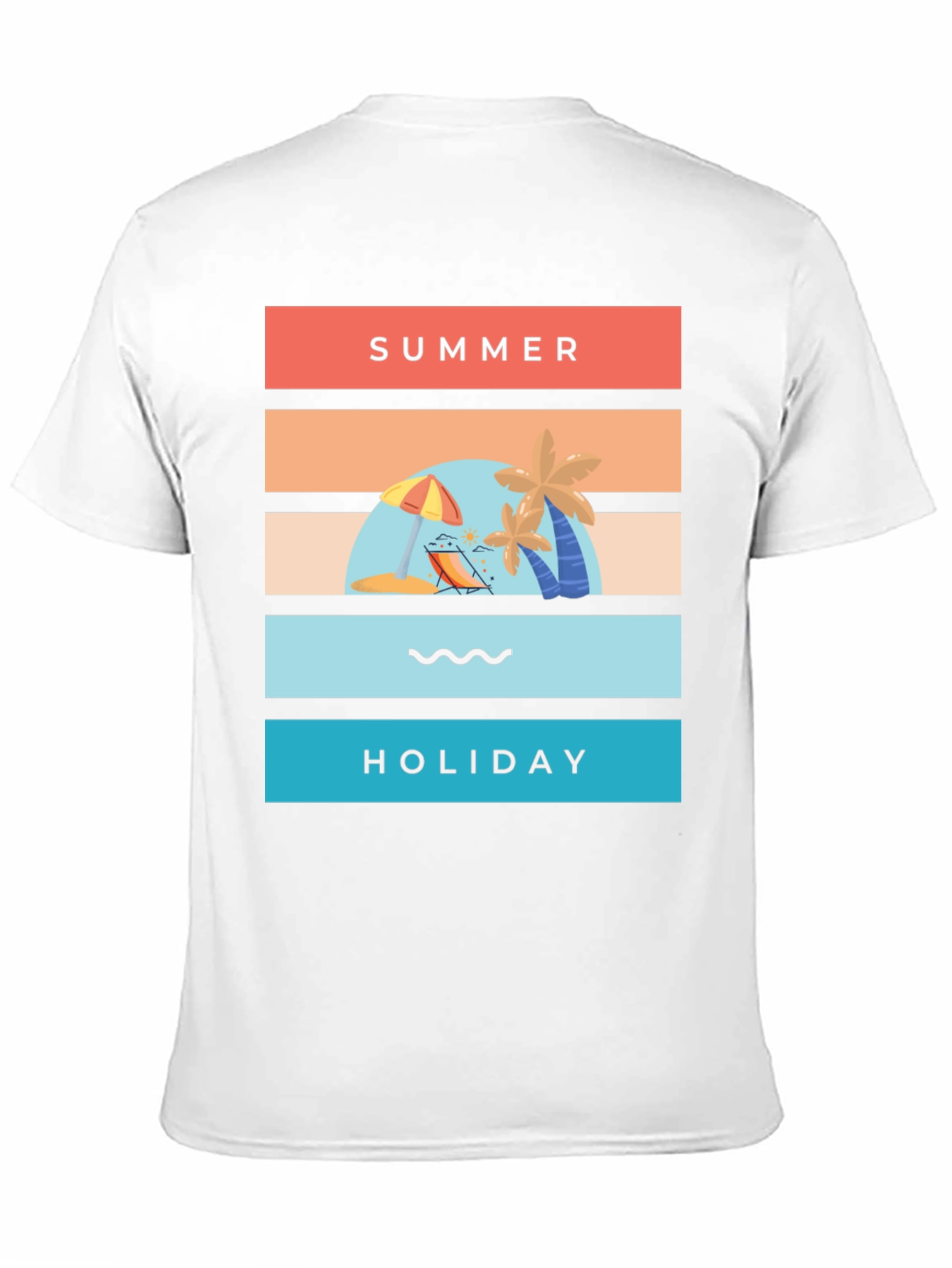 Summer Holiday T-Shirt - Beach Vibes Tee