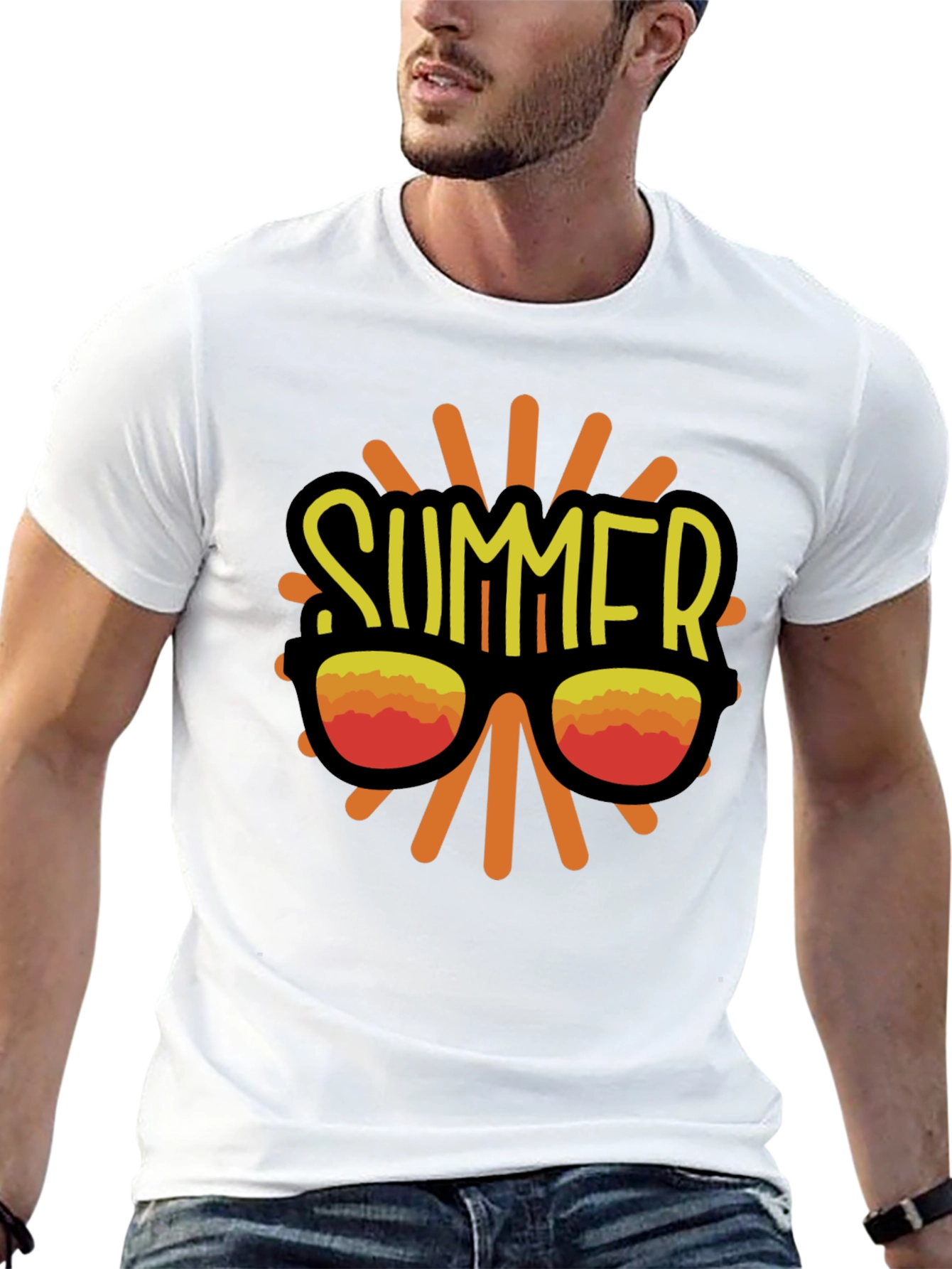 Summer Sunglasses Graphic Tee