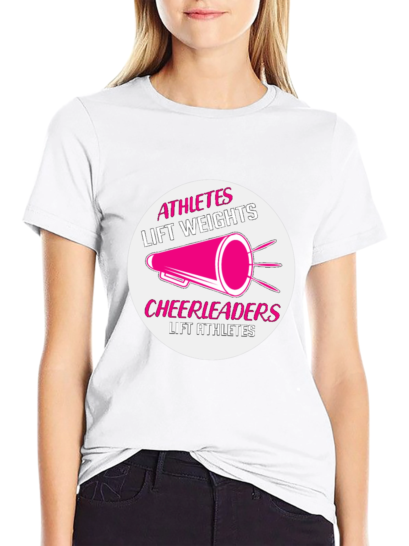 Athletes Cheerleaders Graphic Tee