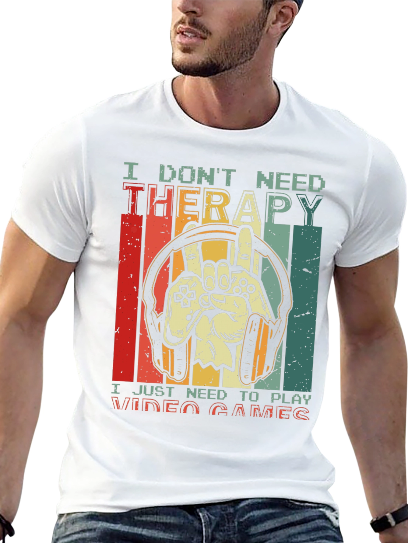 I Dont Need Therapy Video Games T-Shirt
