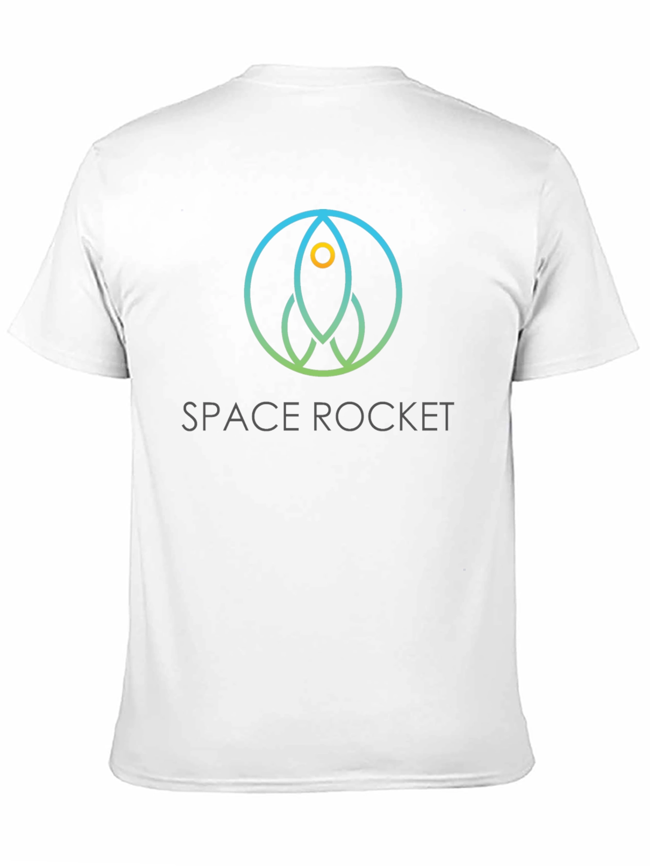 Space Rocket Graphic T-Shirt - Modern Design