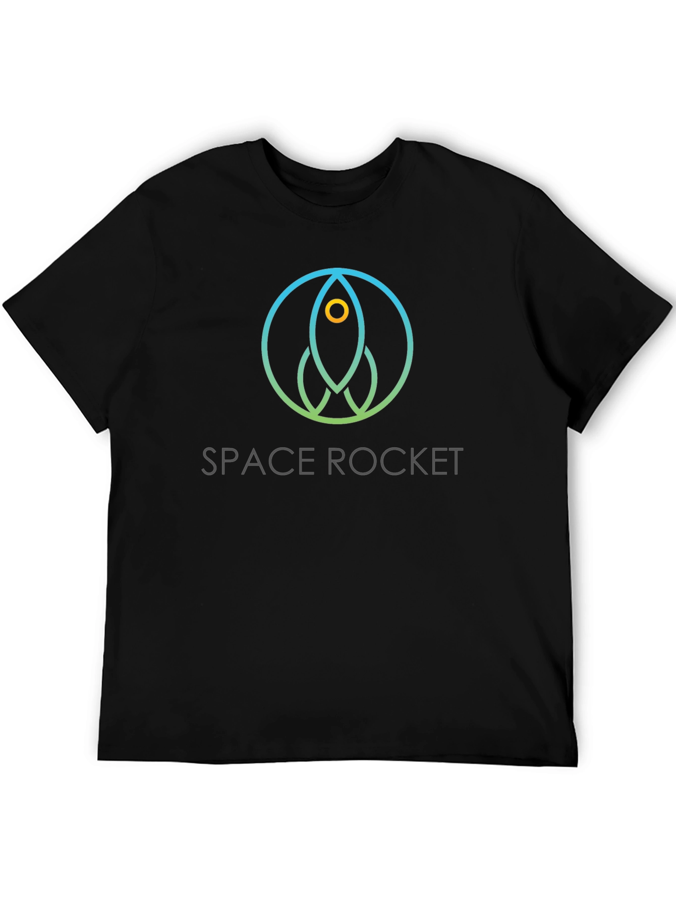 Space Rocket Graphic T-Shirt - Modern Design