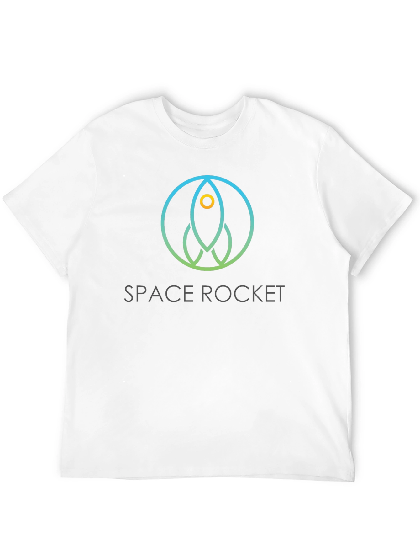 Space Rocket Graphic T-Shirt - Modern Design