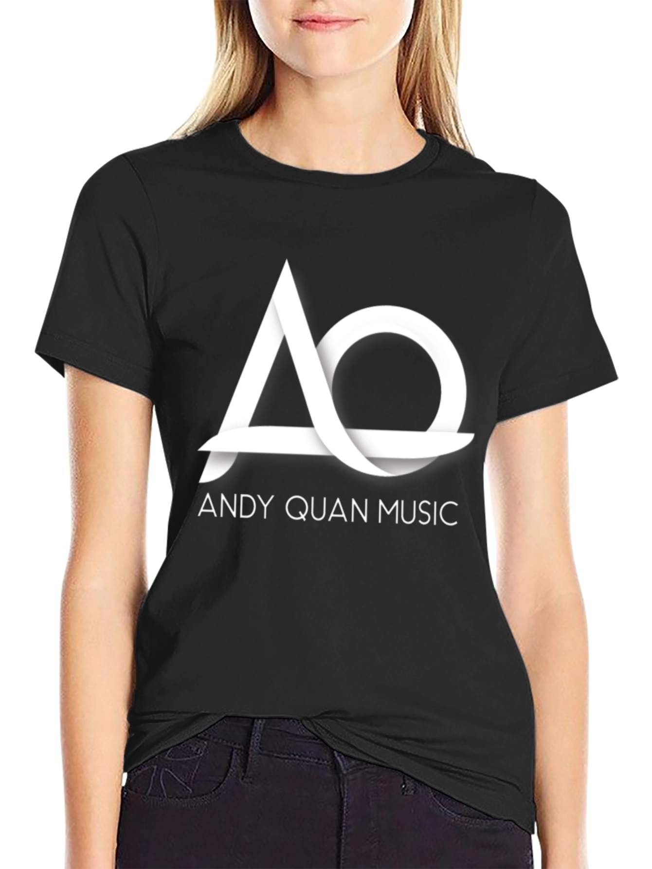 Andy Quan Music Black Graphic Tee