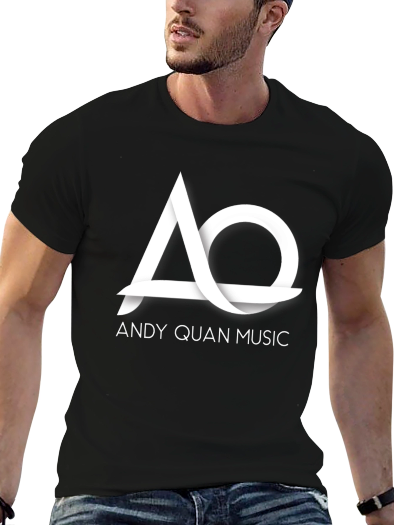 Andy Quan Music Black Graphic Tee