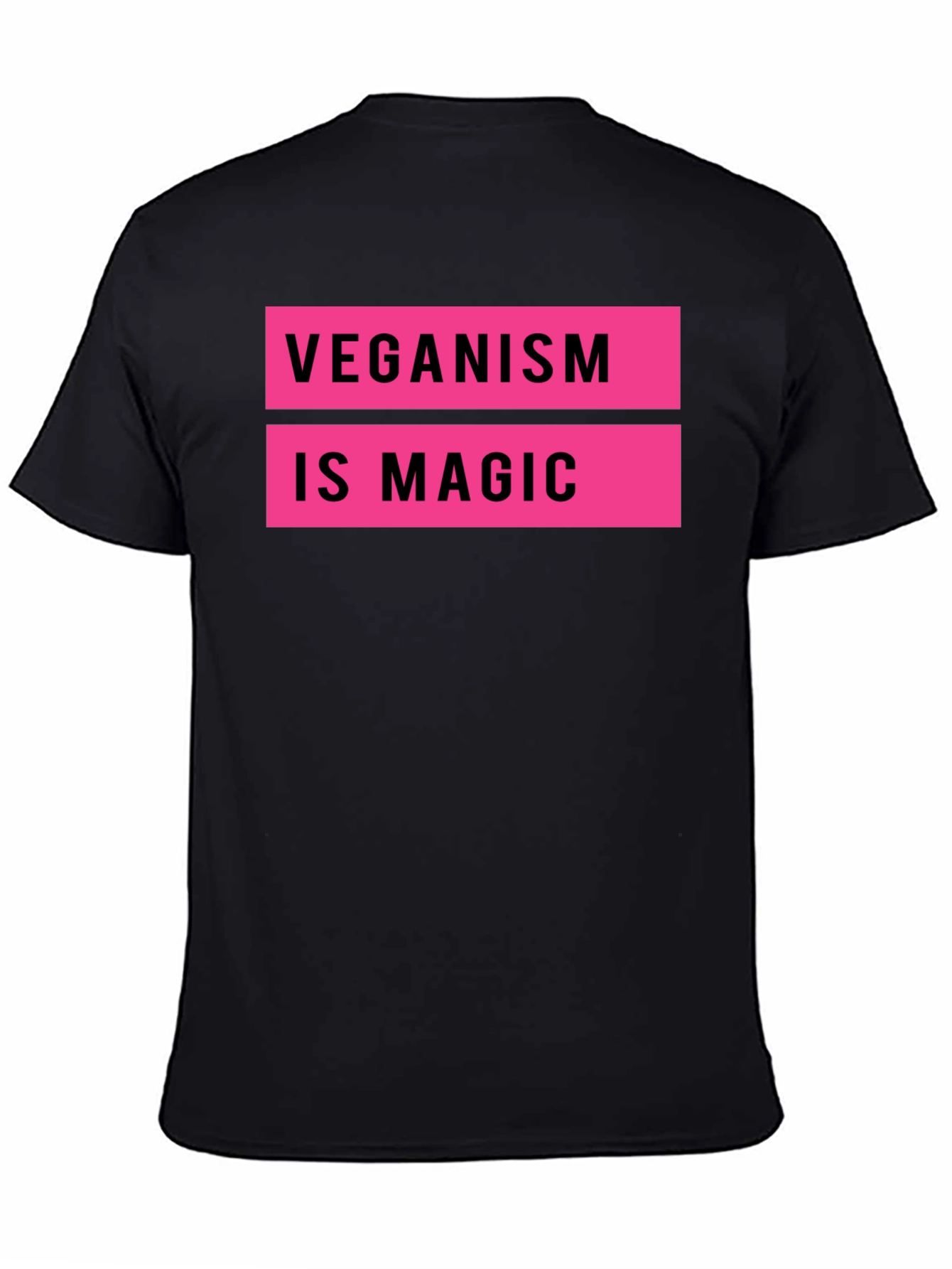 Veganism is Magic Black T-Shirt