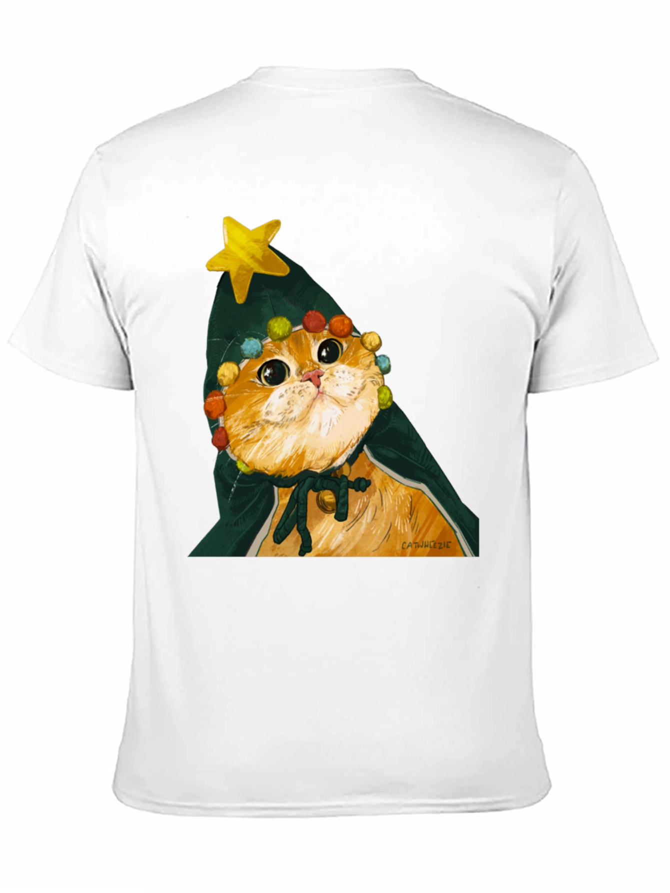 Cat Christmas Tree T-Shirt