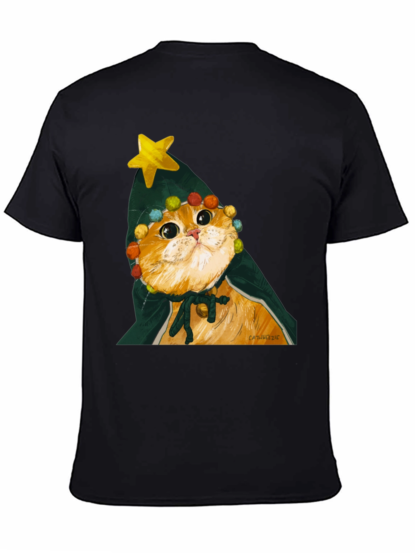 Cat Christmas Tree T-Shirt