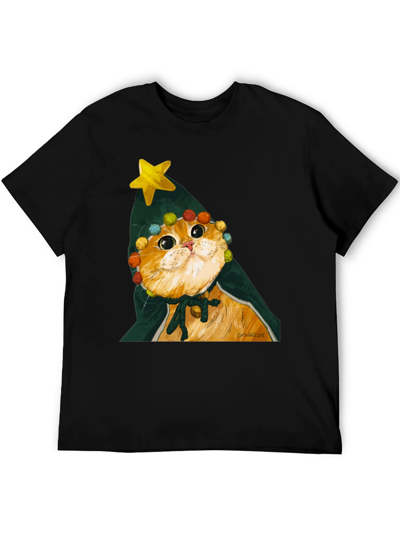 Cat Christmas Tree T-Shirt