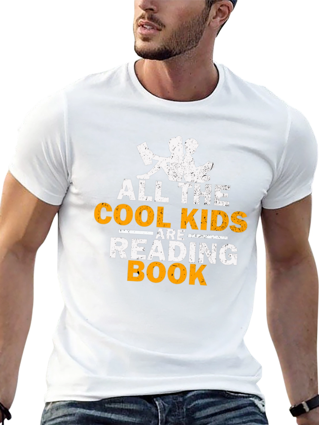 Cool Kids Reading Book T-Shirt