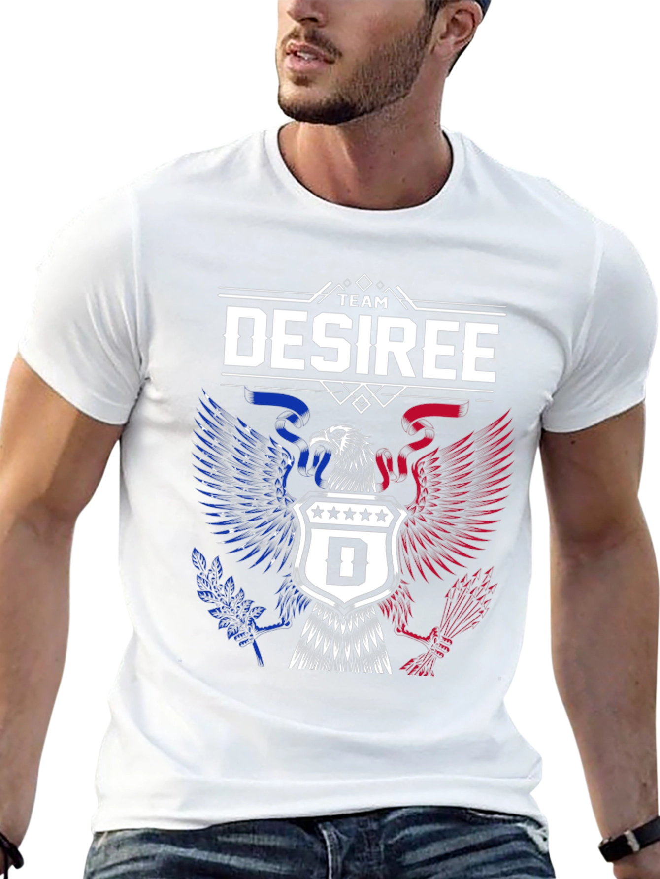 Team Desiree Patriotic Eagle T-Shirt
