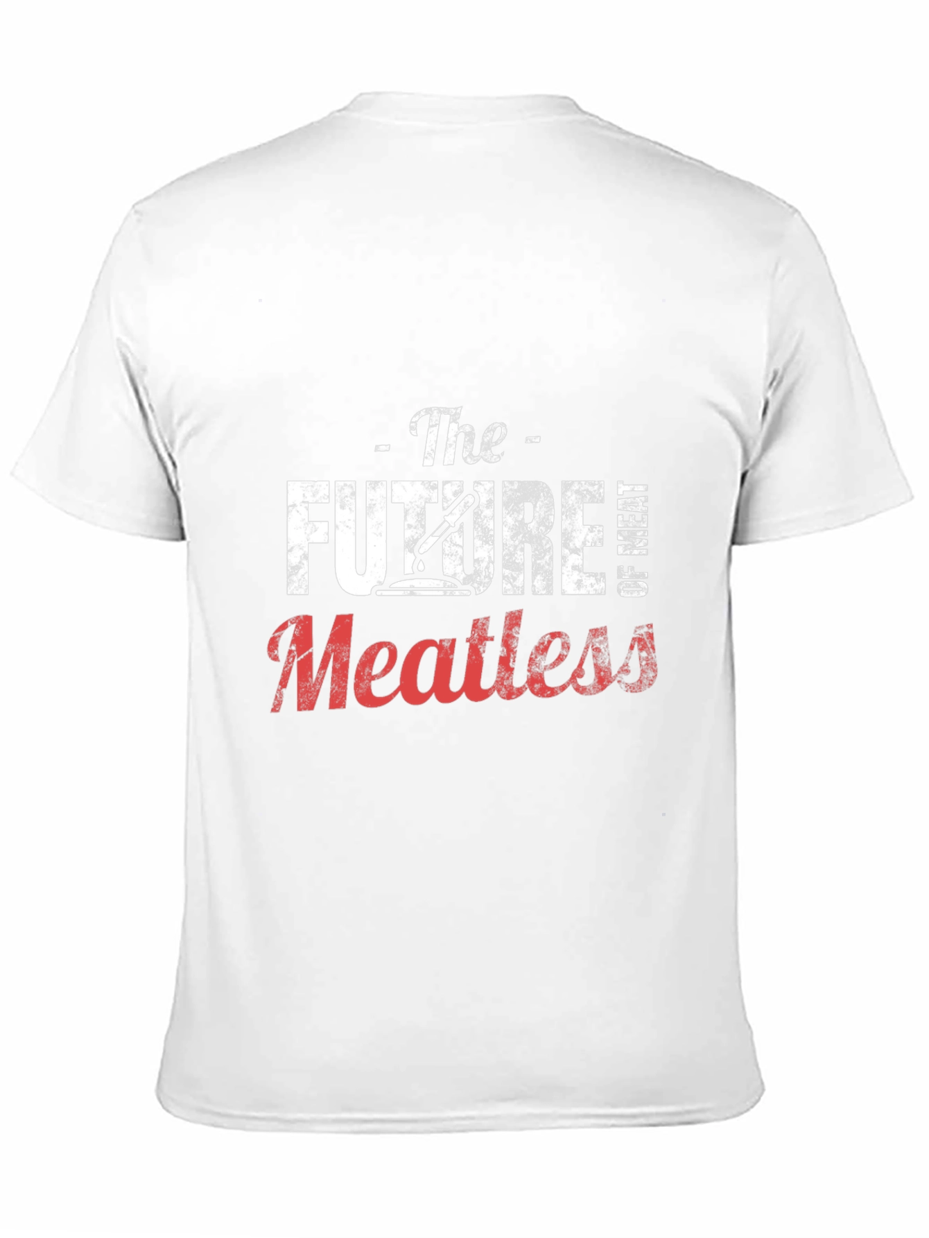 The Future of Meatless Black Graphic T-Shirt
