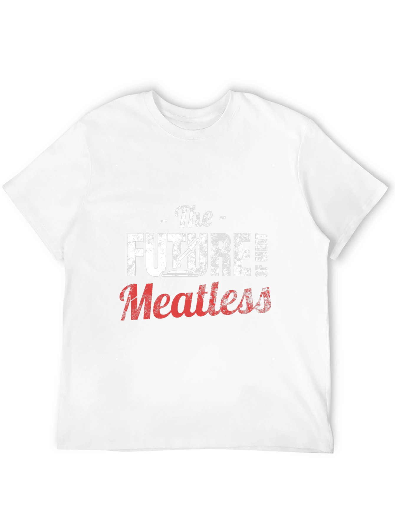 The Future of Meatless Black Graphic T-Shirt