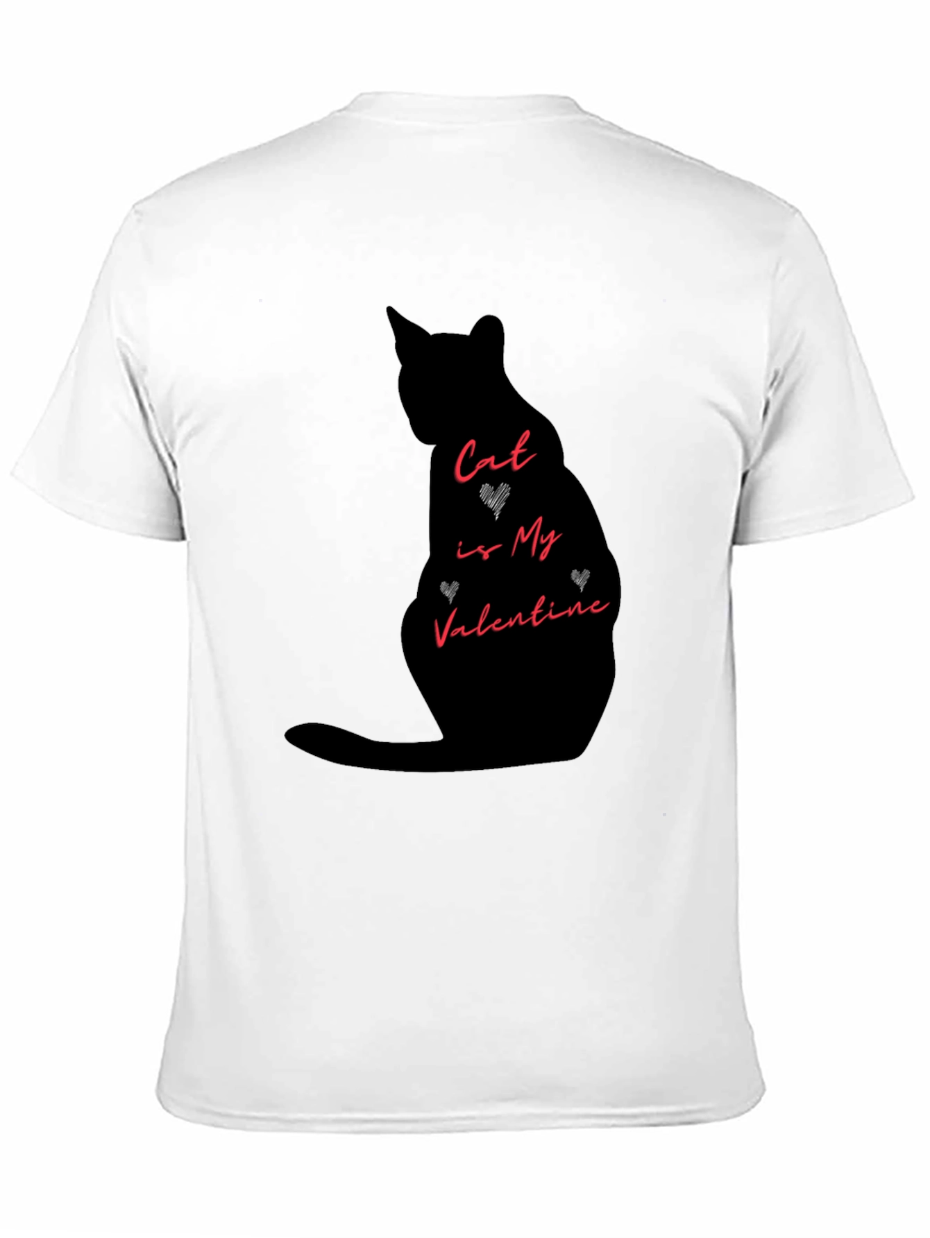 Cat is My Valentine Graphic Tee
