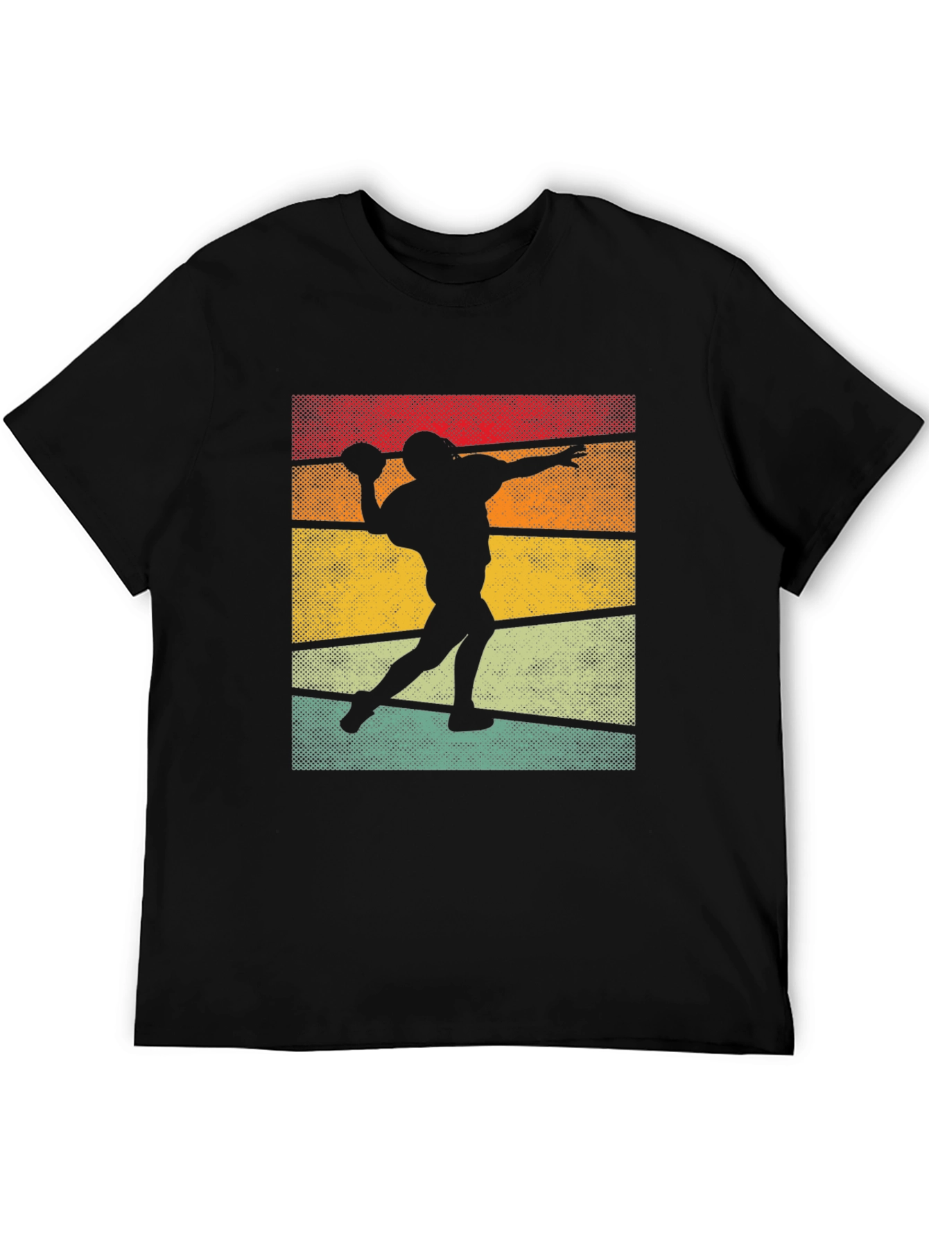 Retro Football Silhouette T-Shirt