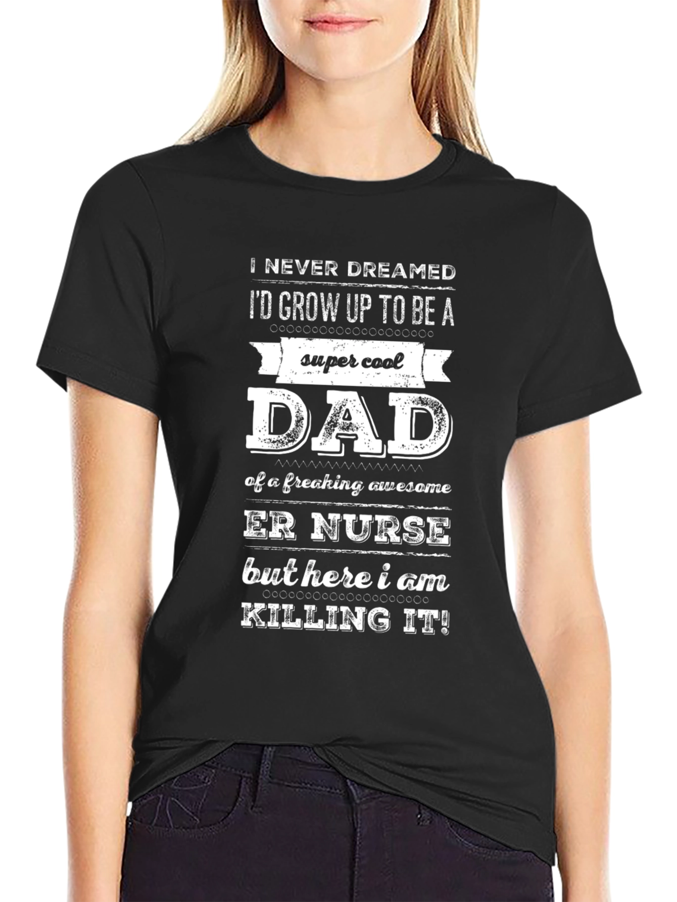Cool ER Nurse Dad T-Shirt