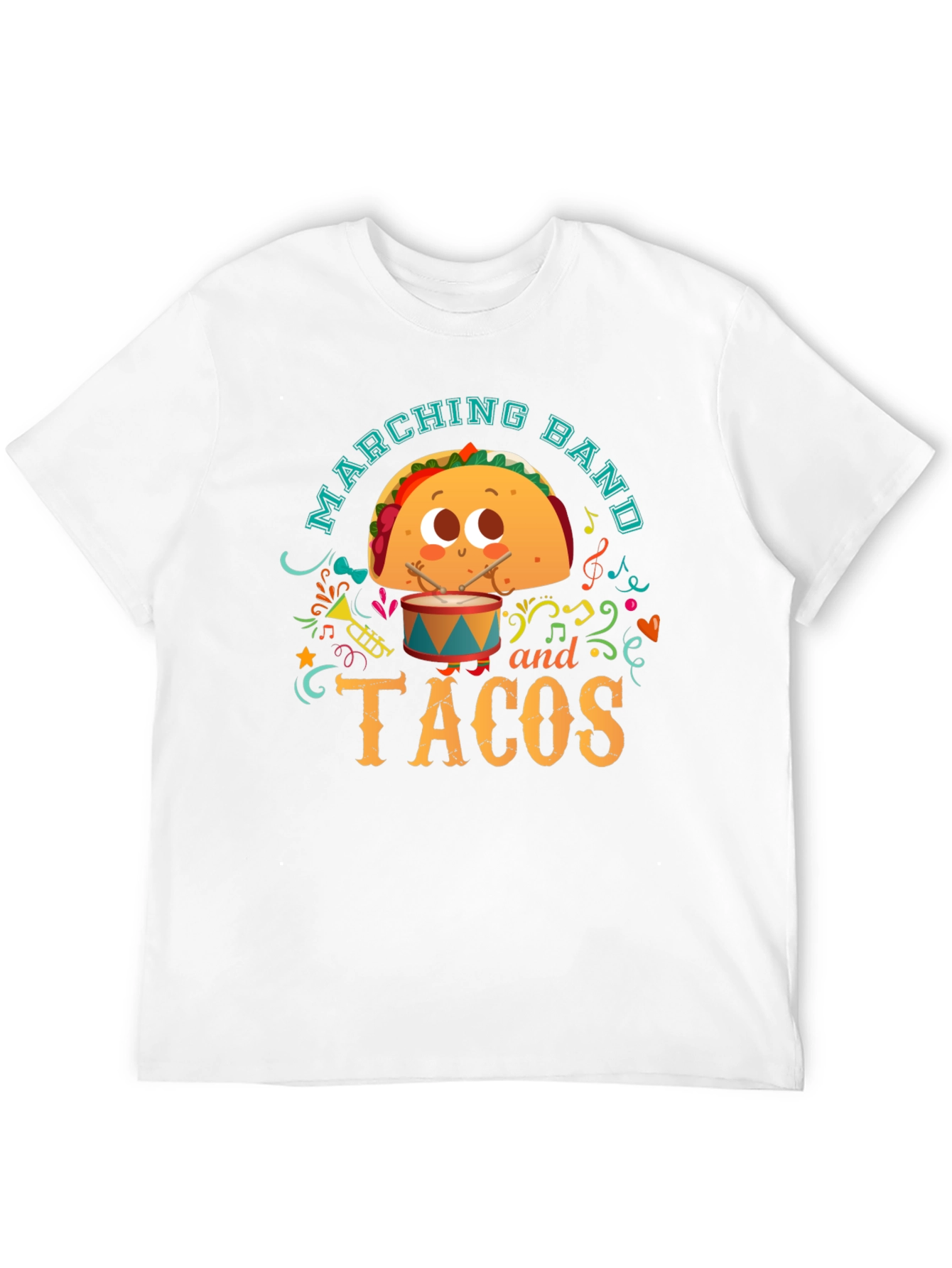 Marching Band and Tacos Graphic Tee