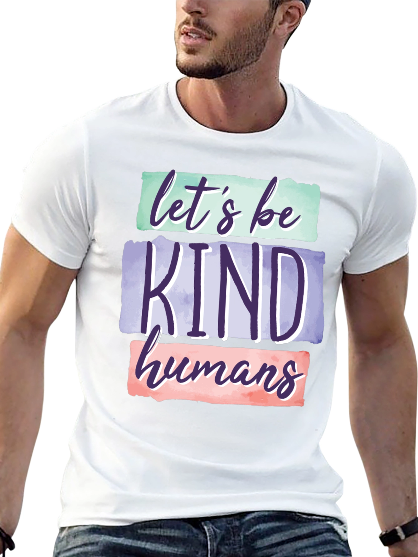 Lets Be Kind Humans Graphic T-Shirt
