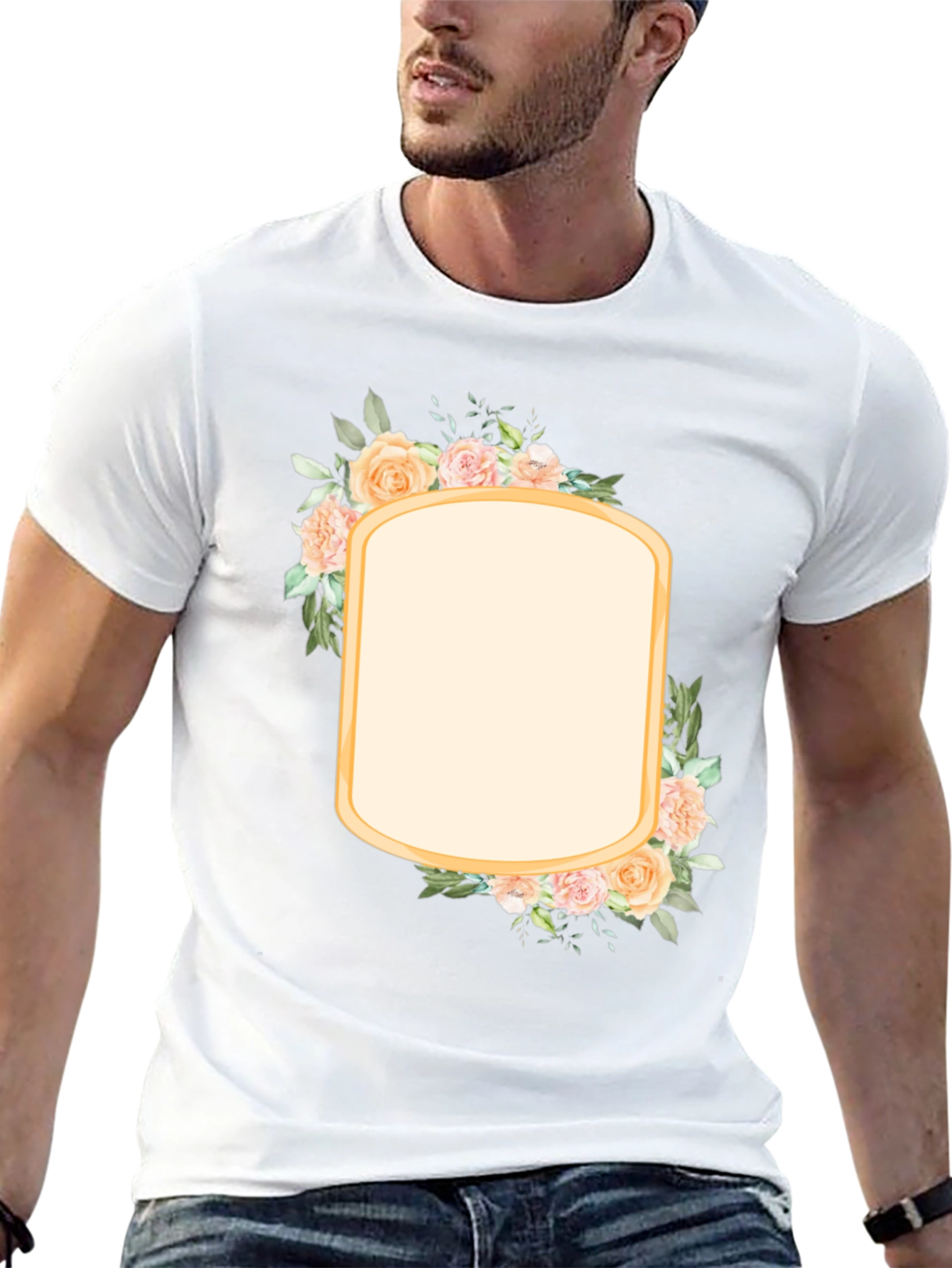 Floral Frame T-Shirt