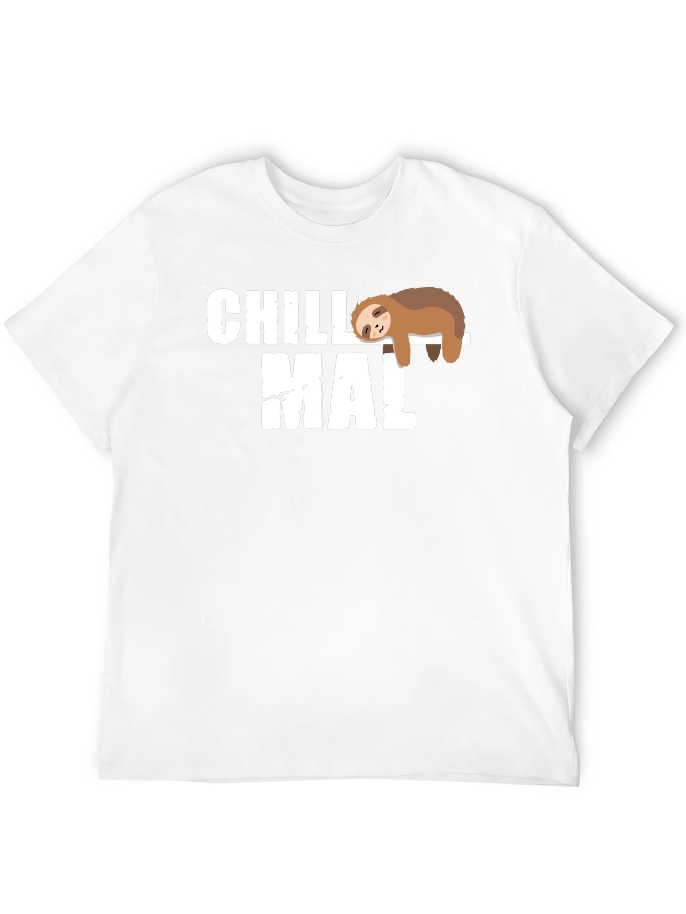Chill Mal Sloth T-Shirt - Relaxed Fit