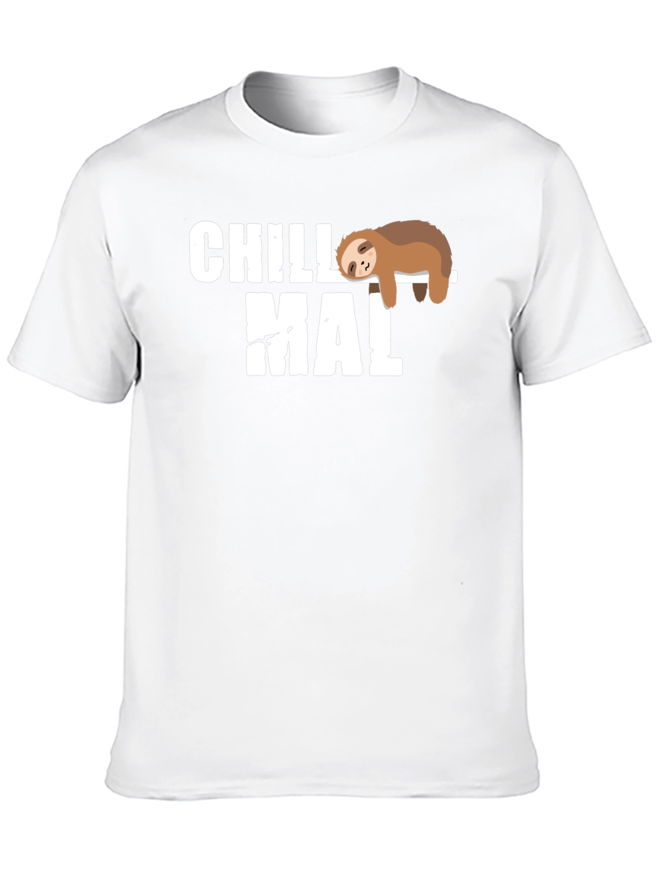 Chill Mal Sloth T-Shirt - Relaxed Fit