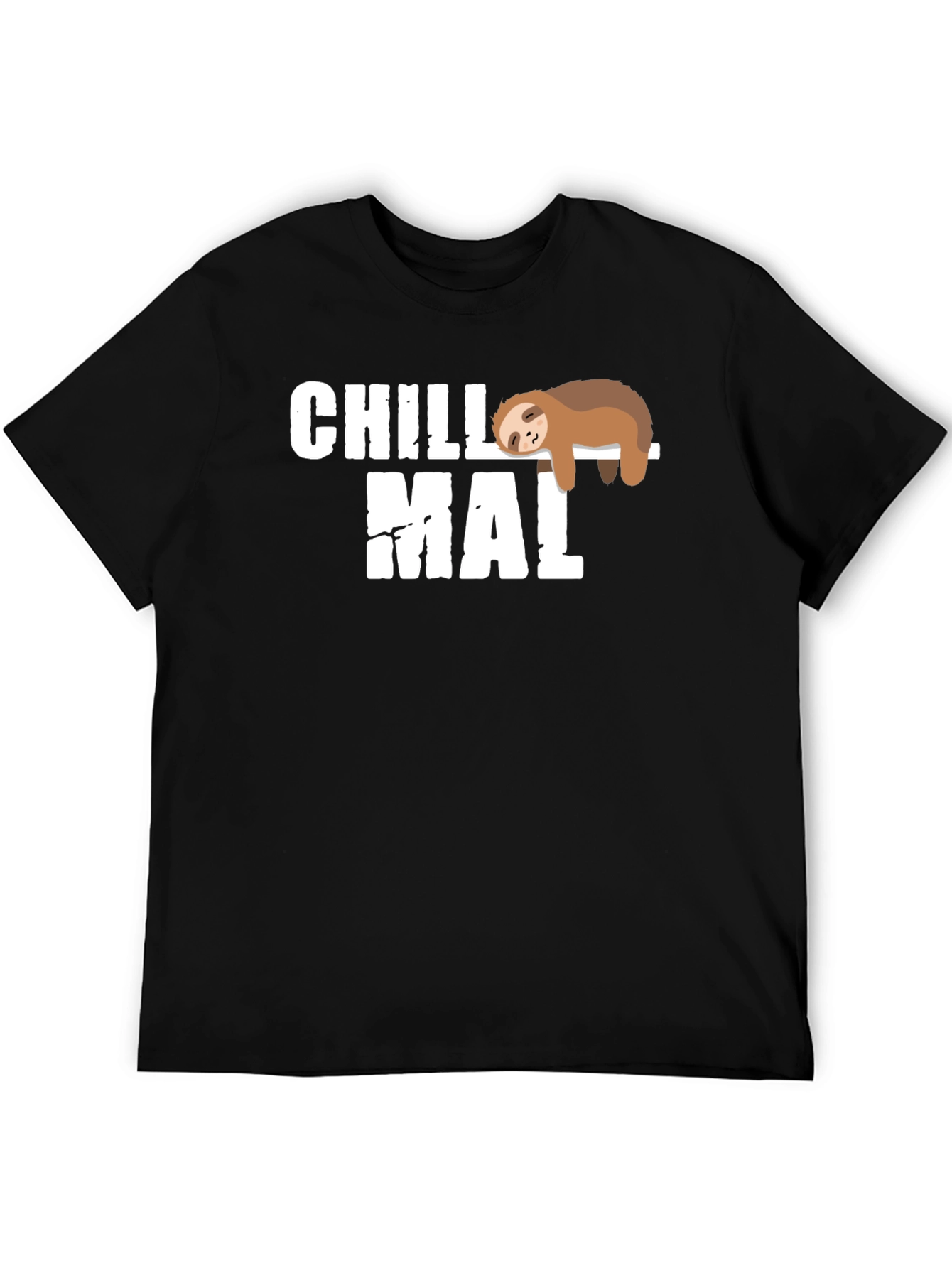 Chill Mal Sloth T-Shirt - Relaxed Fit