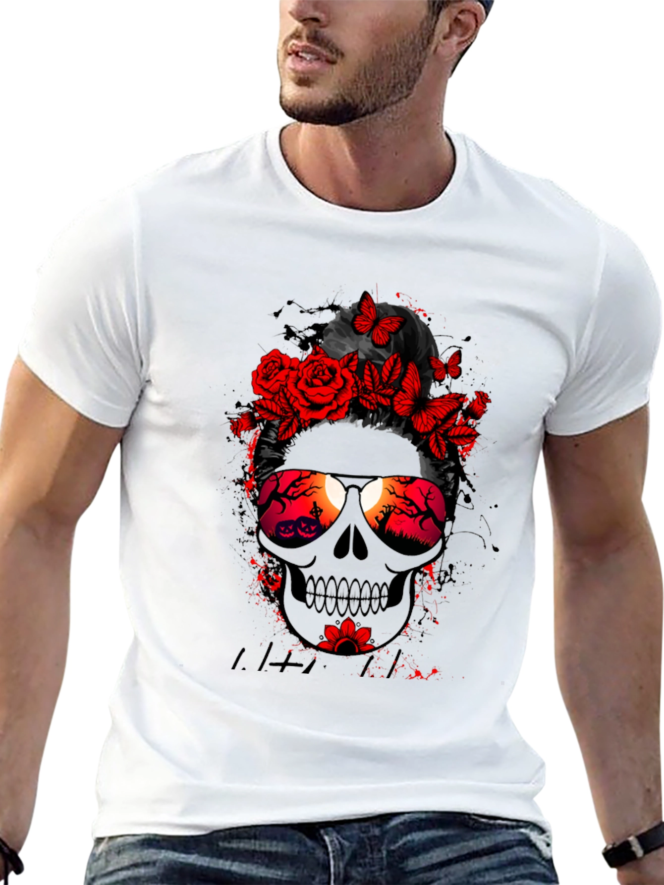 Day of the Dead Skull T-Shirt