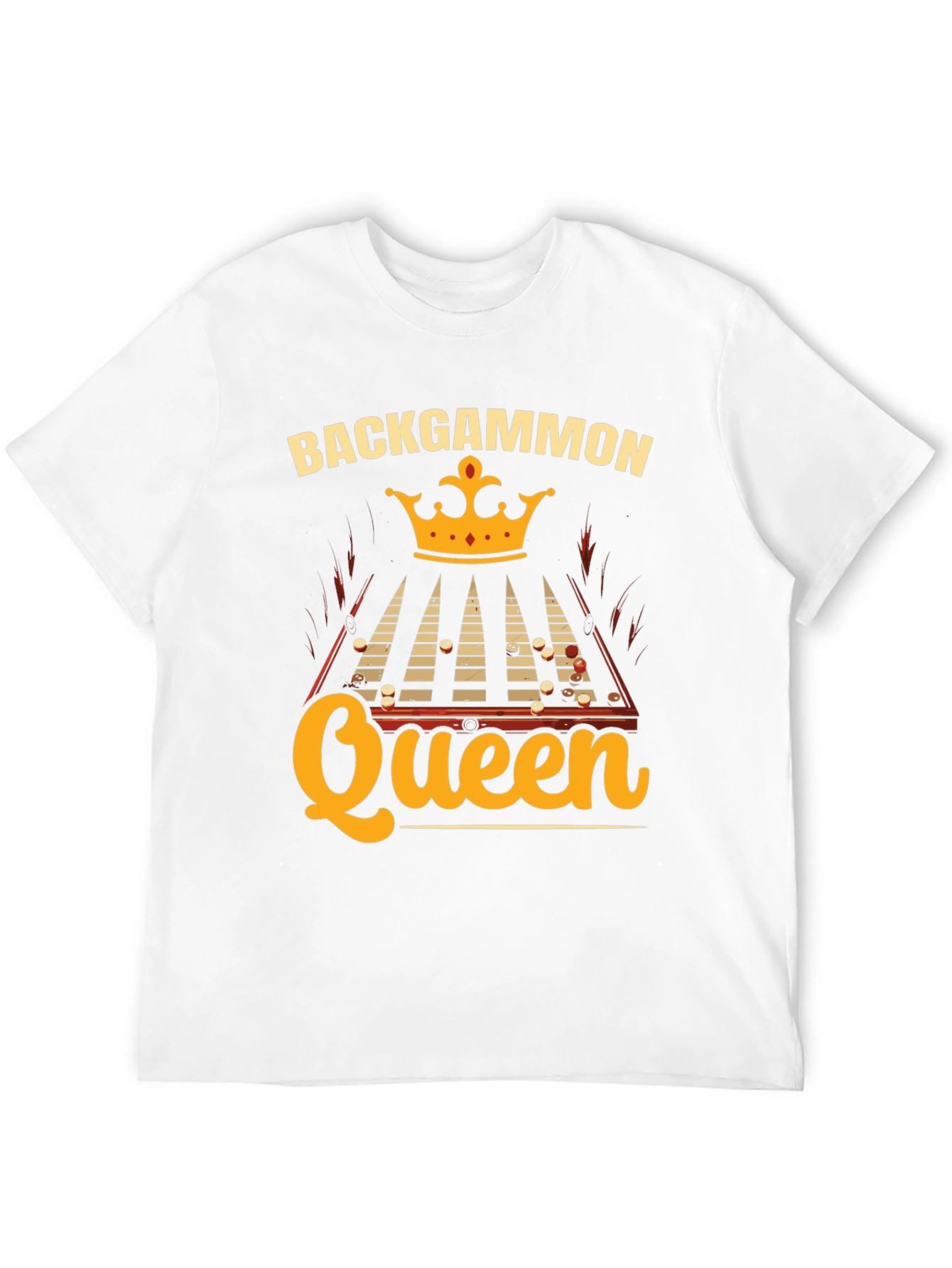 Backgammon Queen Graphic Tee