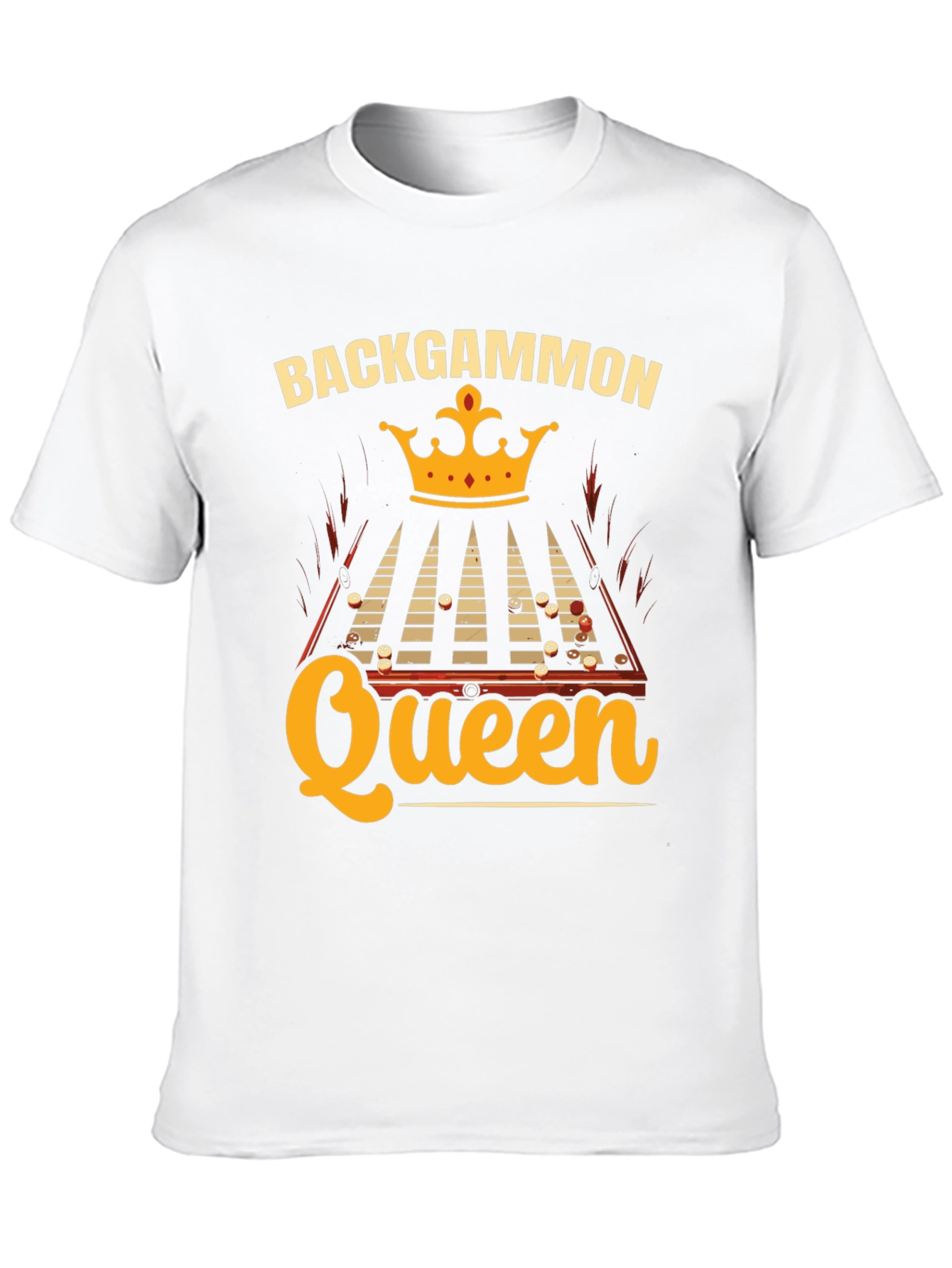 Backgammon Queen Graphic Tee