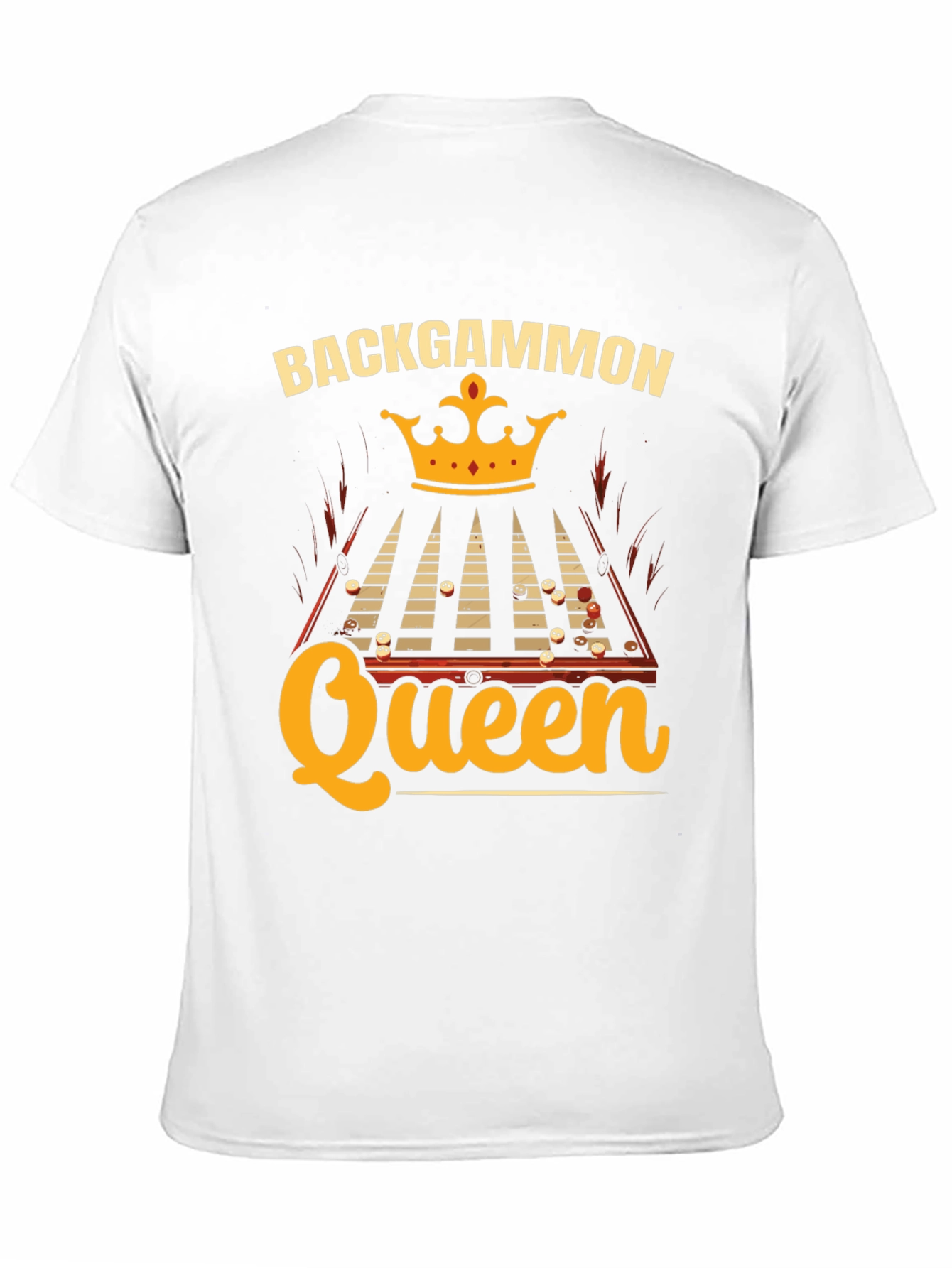 Backgammon Queen Graphic Tee