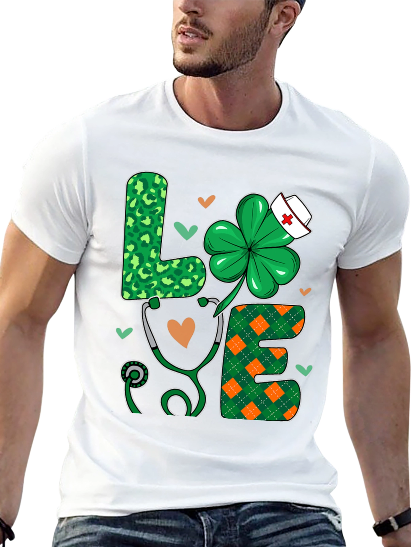 St. Patricks Day Nurse Love T-Shirt