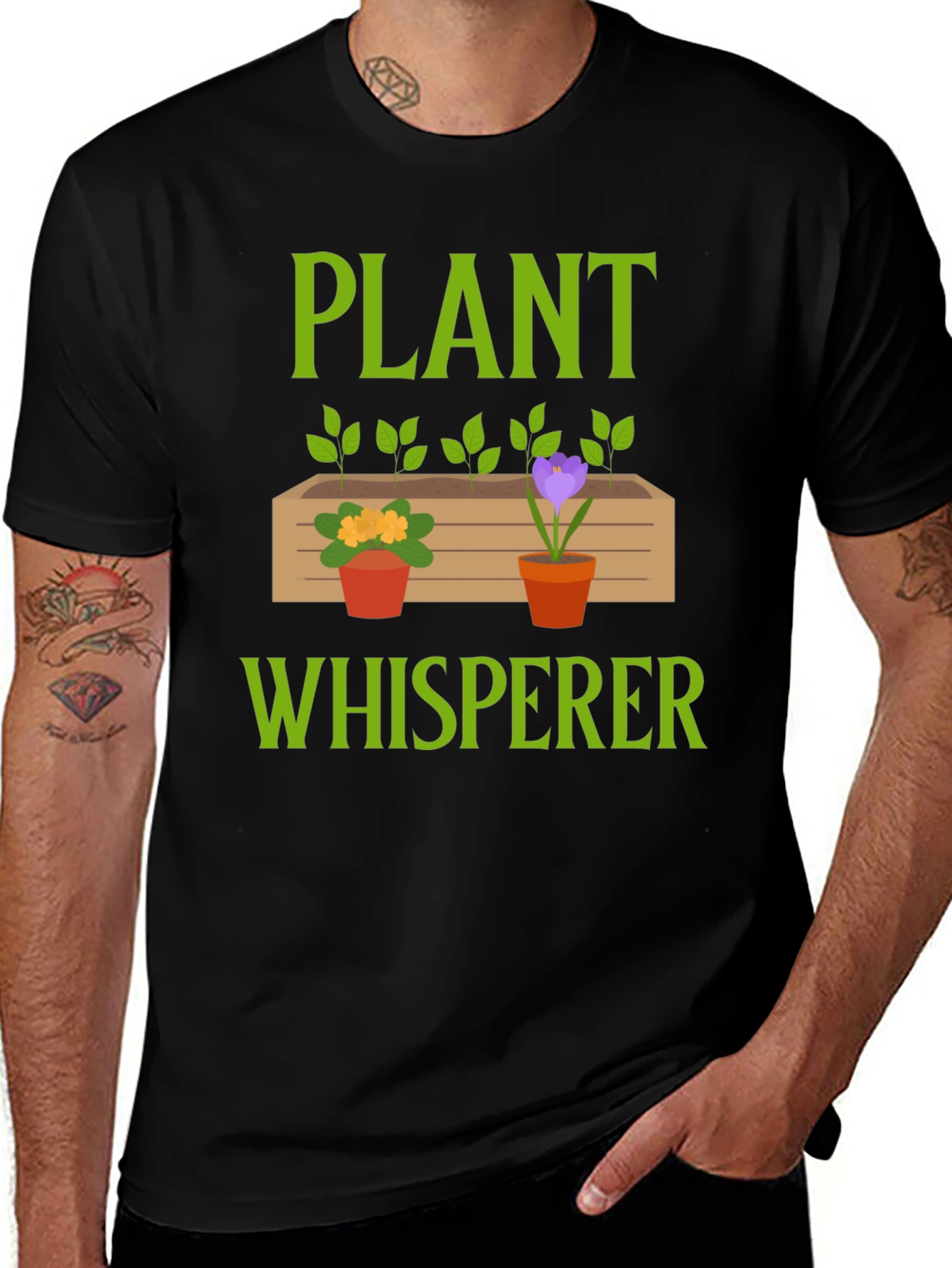 Plant Whisperer T-Shirt - Gardener Gift